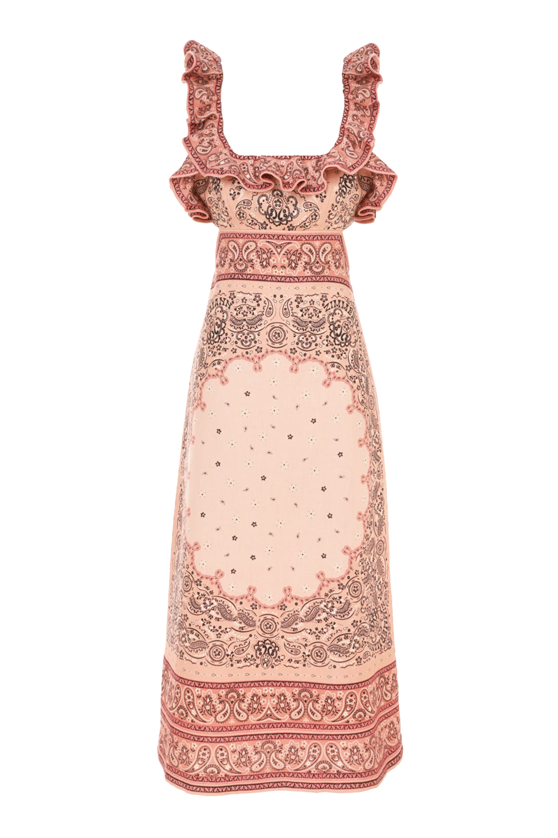 Matchmaker Frilled Midi Dress