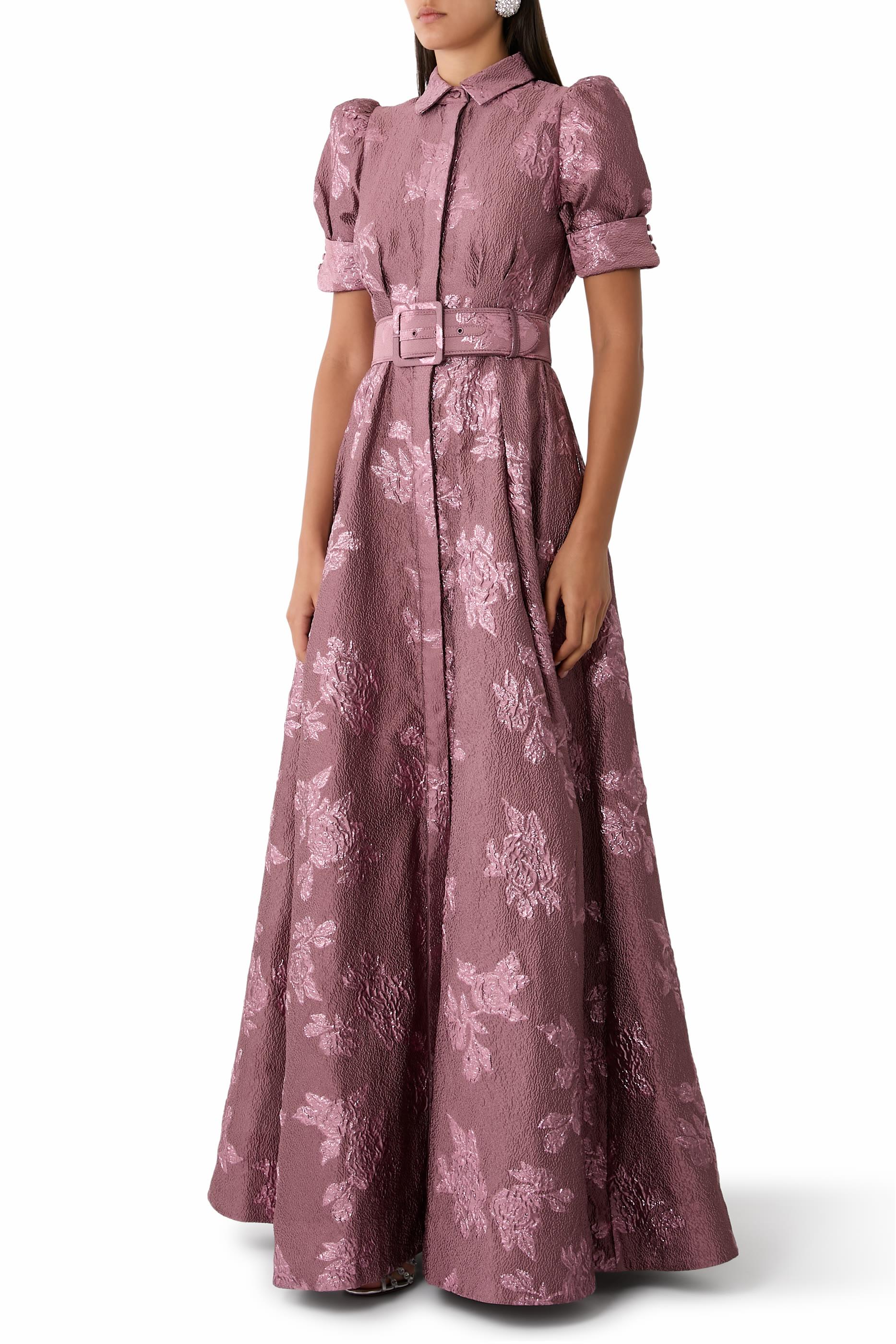 Annette Button Gown