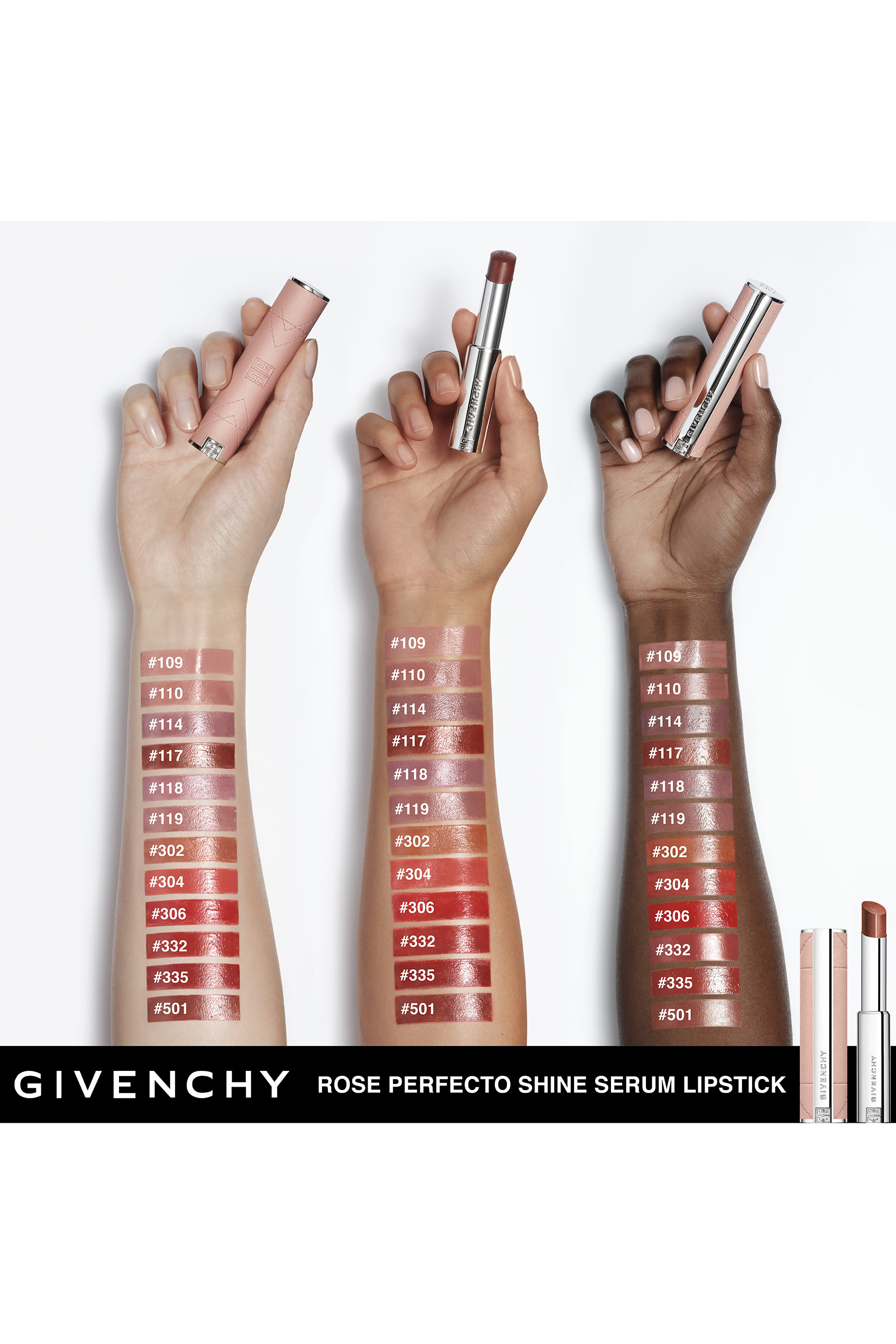 Rose Perfecto Shine Serum Lipstick