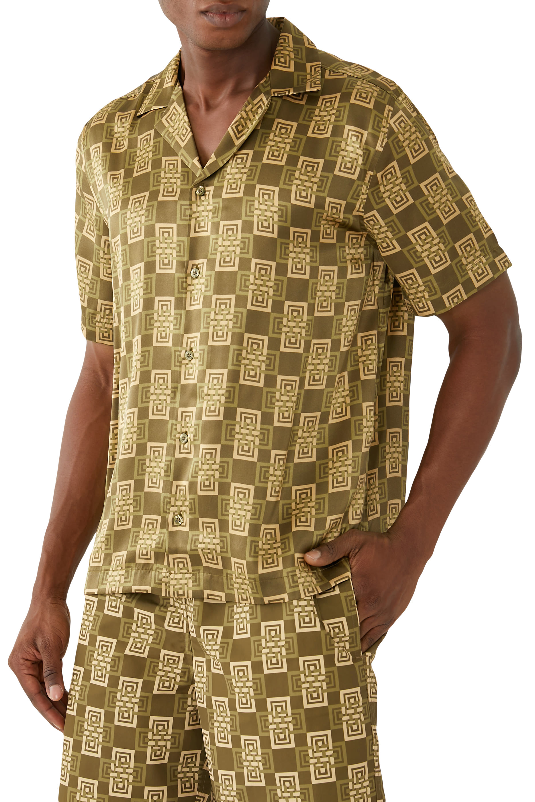 Angra Clube Roberto Silk Shirt