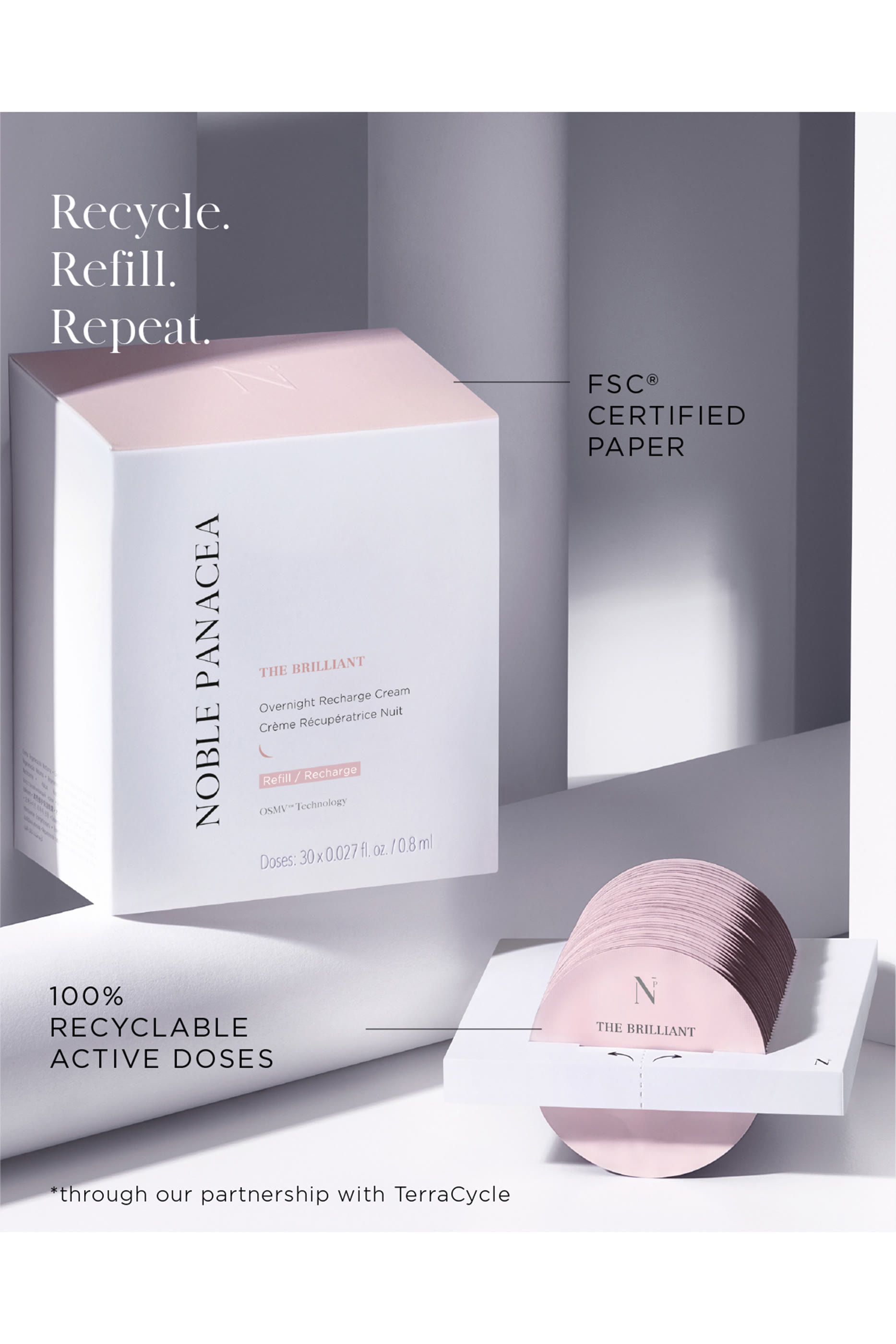 The Brilliant Overnight Recharge Cream Refill