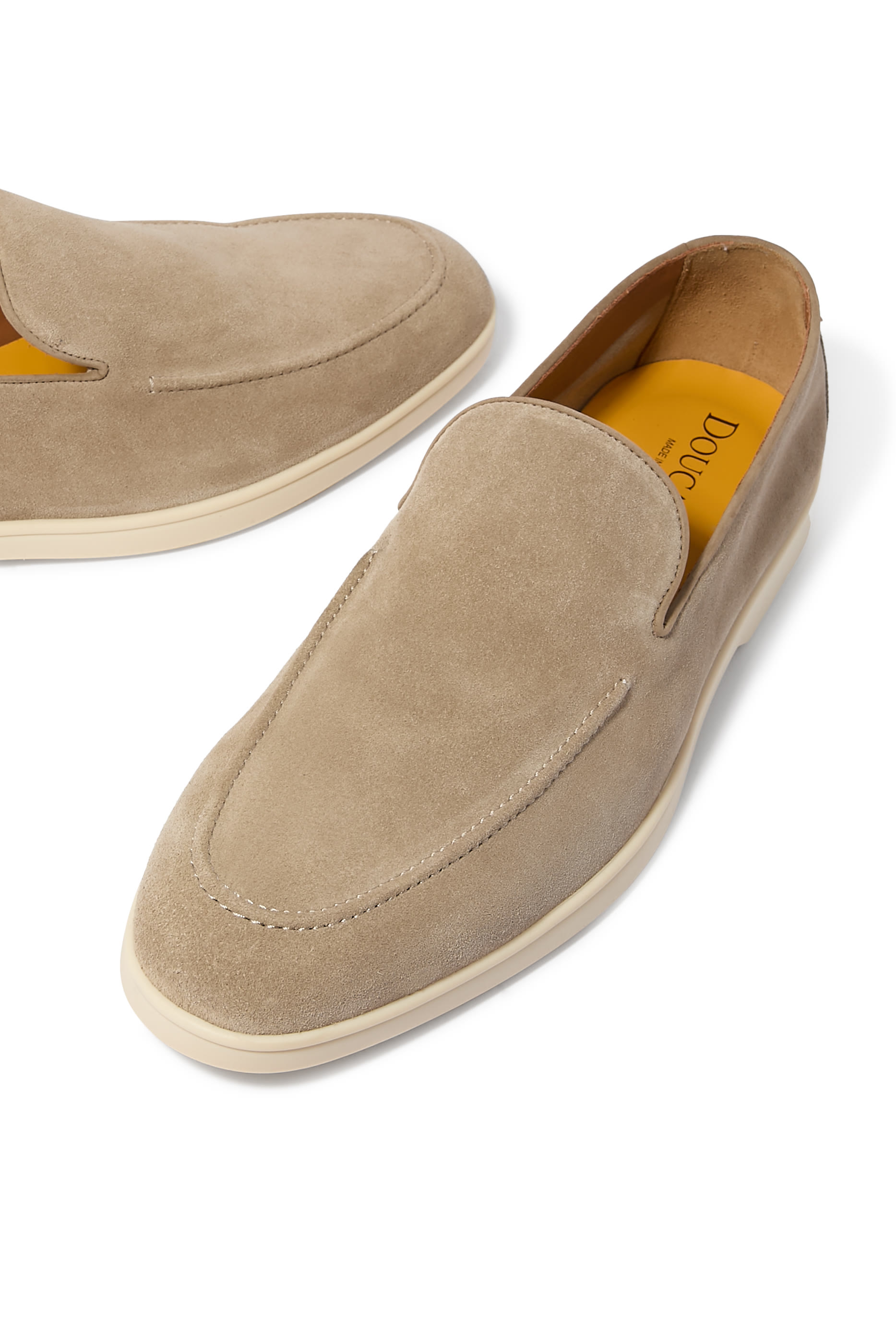 Suede Loafers
