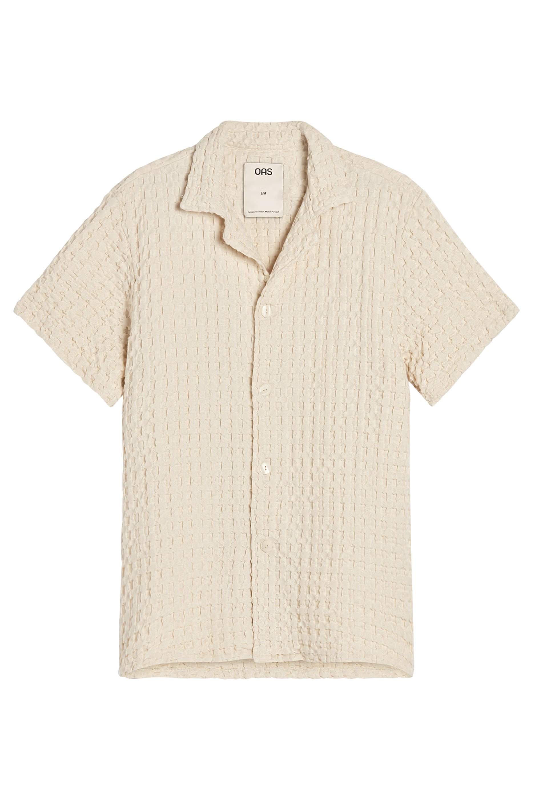 Ecru Cuba Waffle Shirt
