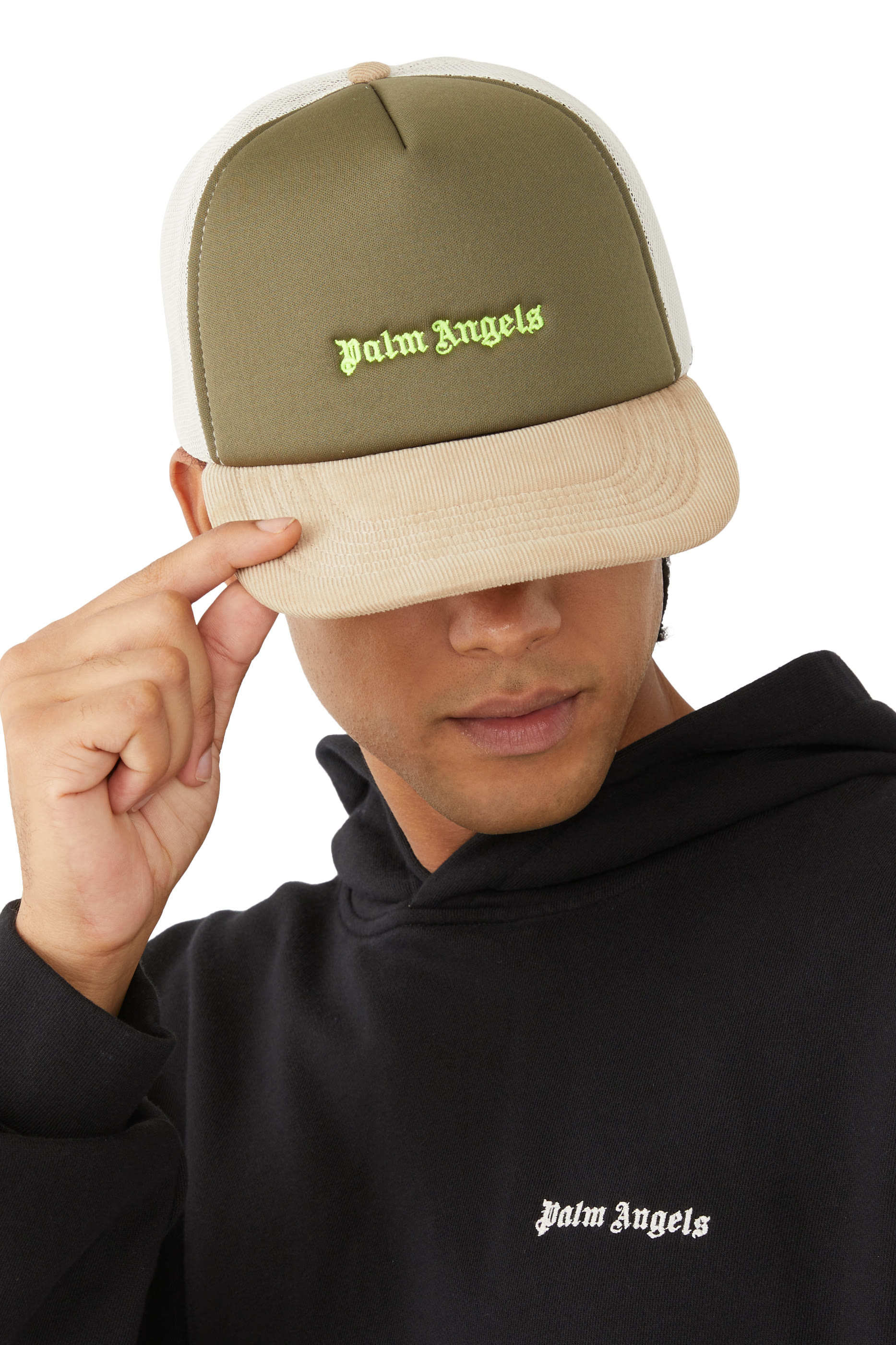 Logo-Embroidered Trucker Cap