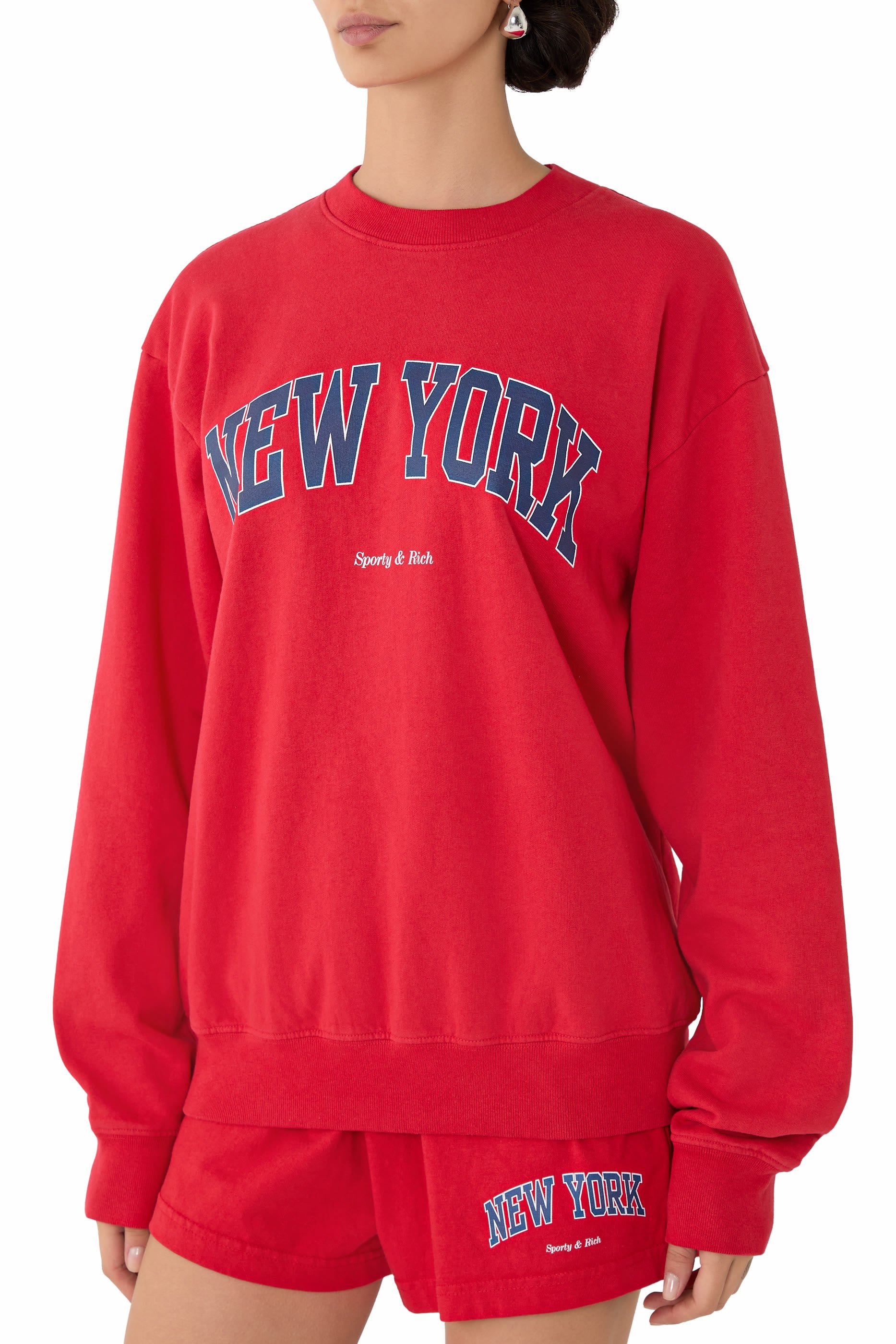 New York Ivy Crewneck Sweatshirt