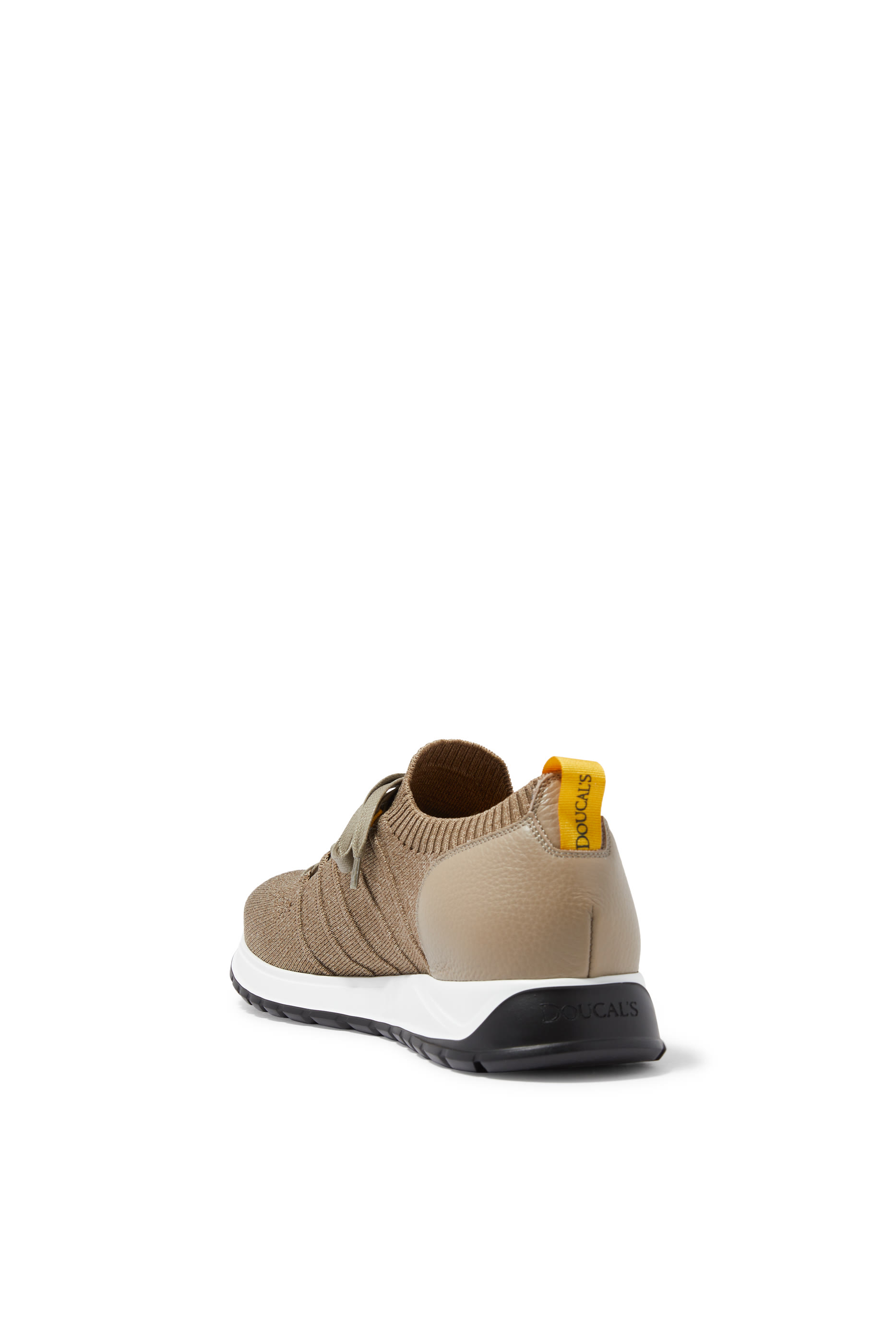 Technical Fabric Leather Sneakers