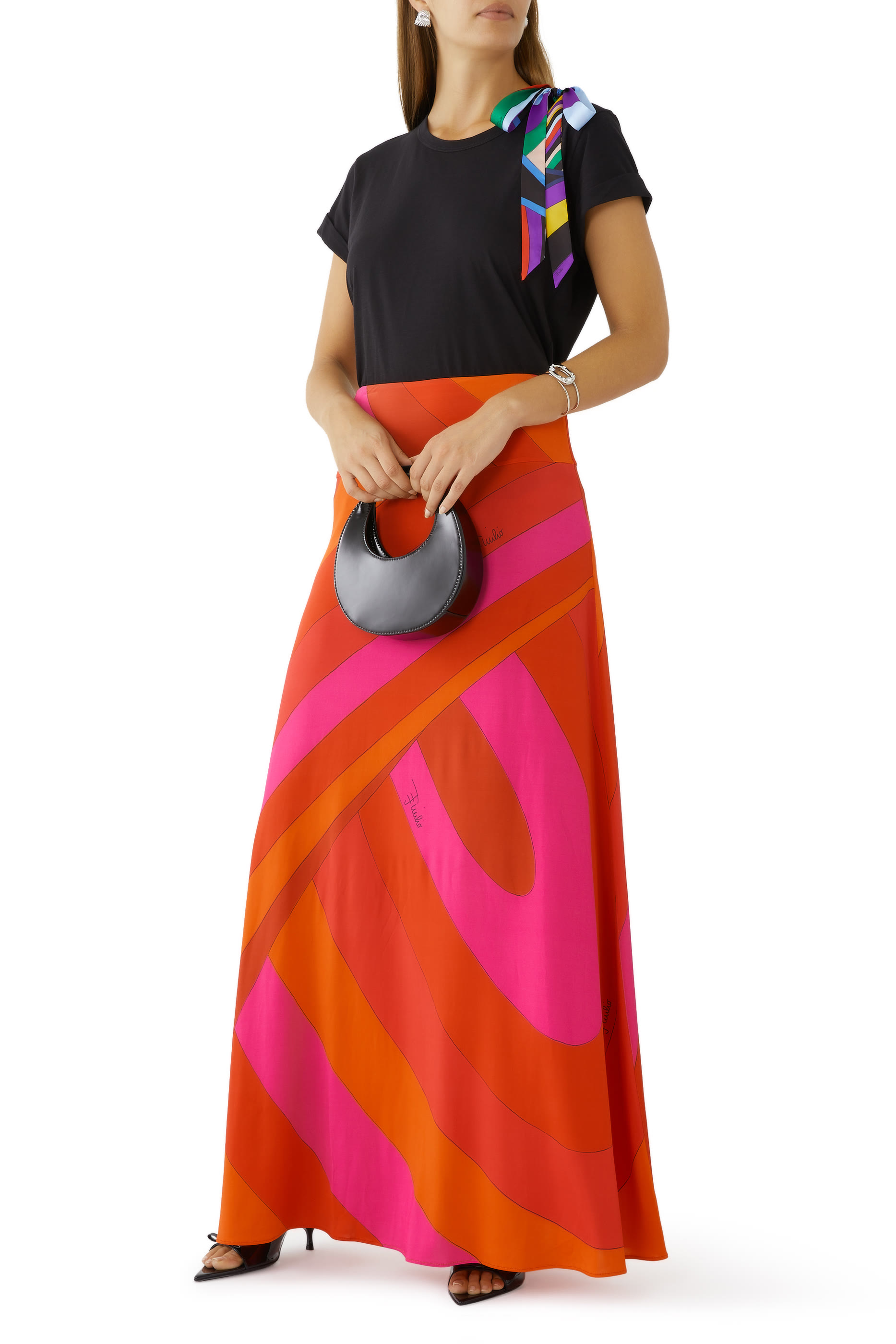 Bow-Embellished Cotton T-Shirt