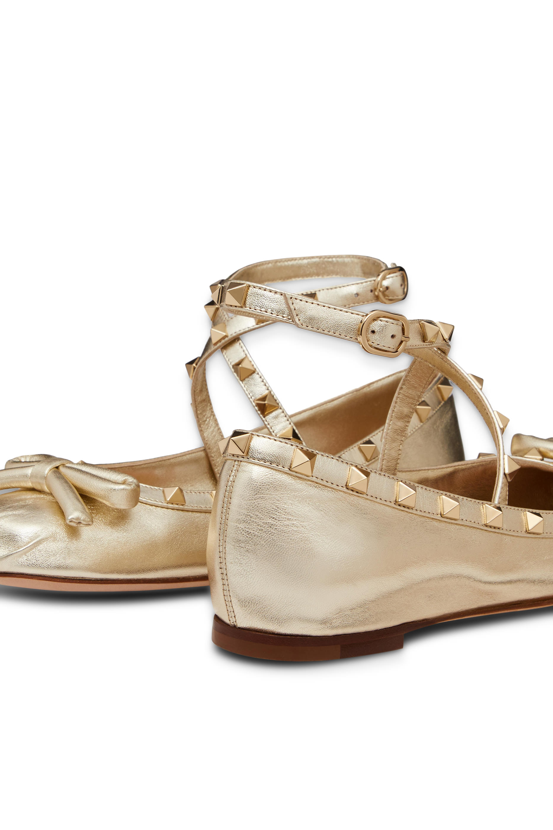 Rockstud Ballerina Flats