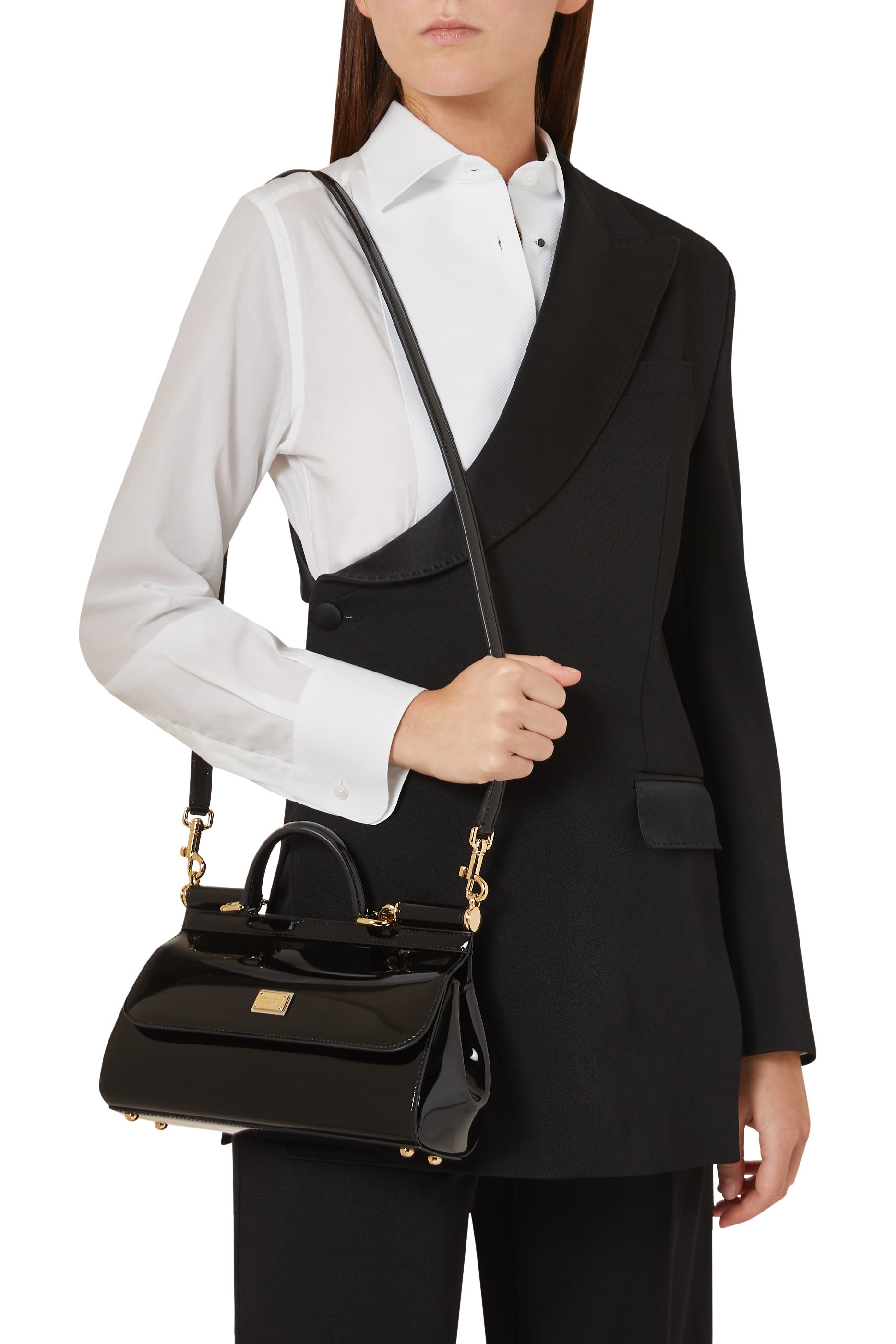 Elongated Medium Sicily Handbag