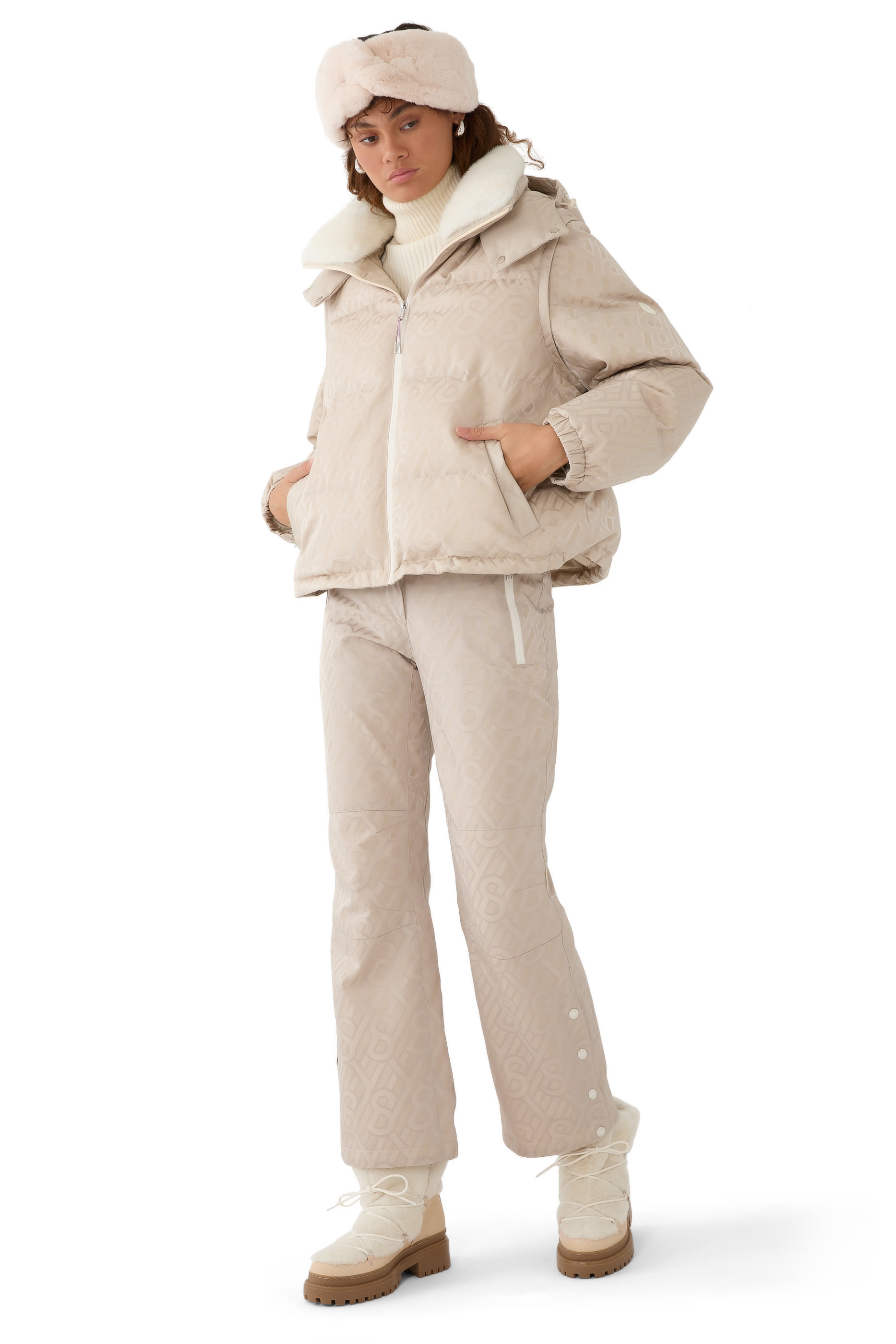 Skiwear Wide Leg Trousers