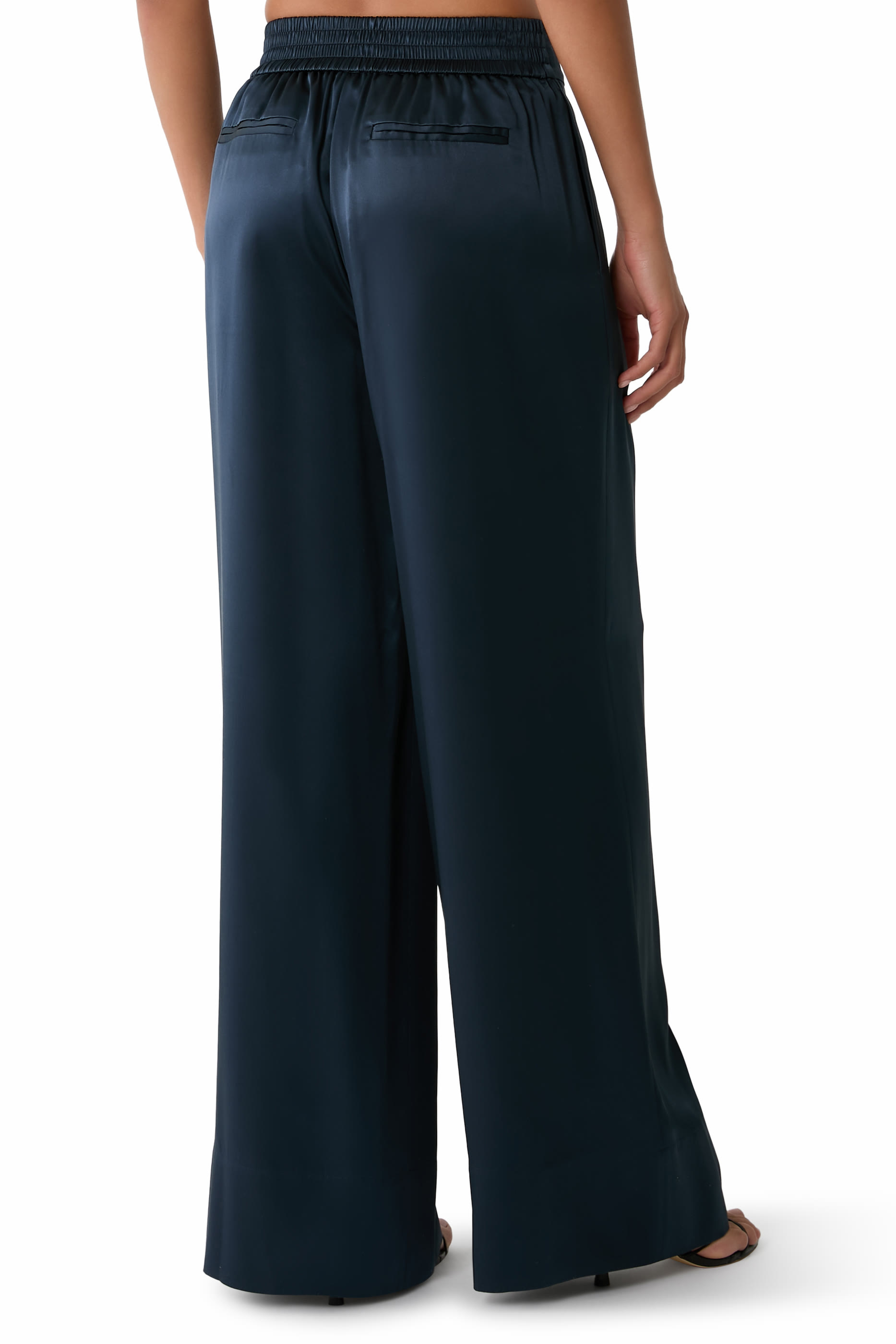 Dijon Silk Satin Trousers 