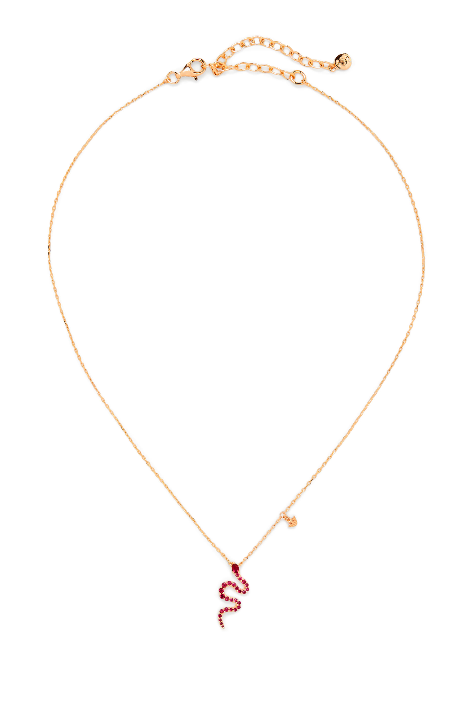 Pendant Necklace, 14k Rose Gold-Plated Sterling Silver