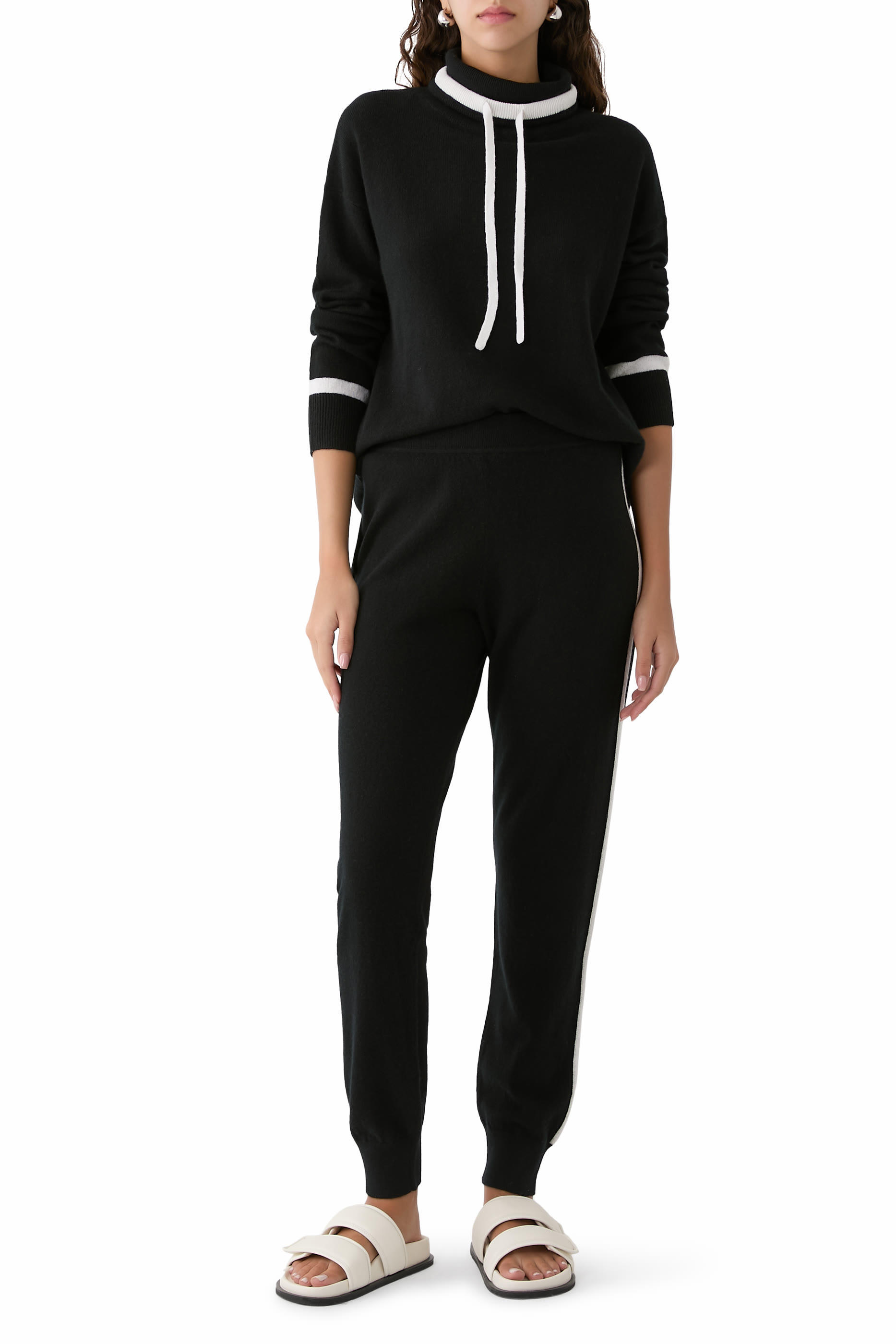 Funnel Neck Cashmere Jumper