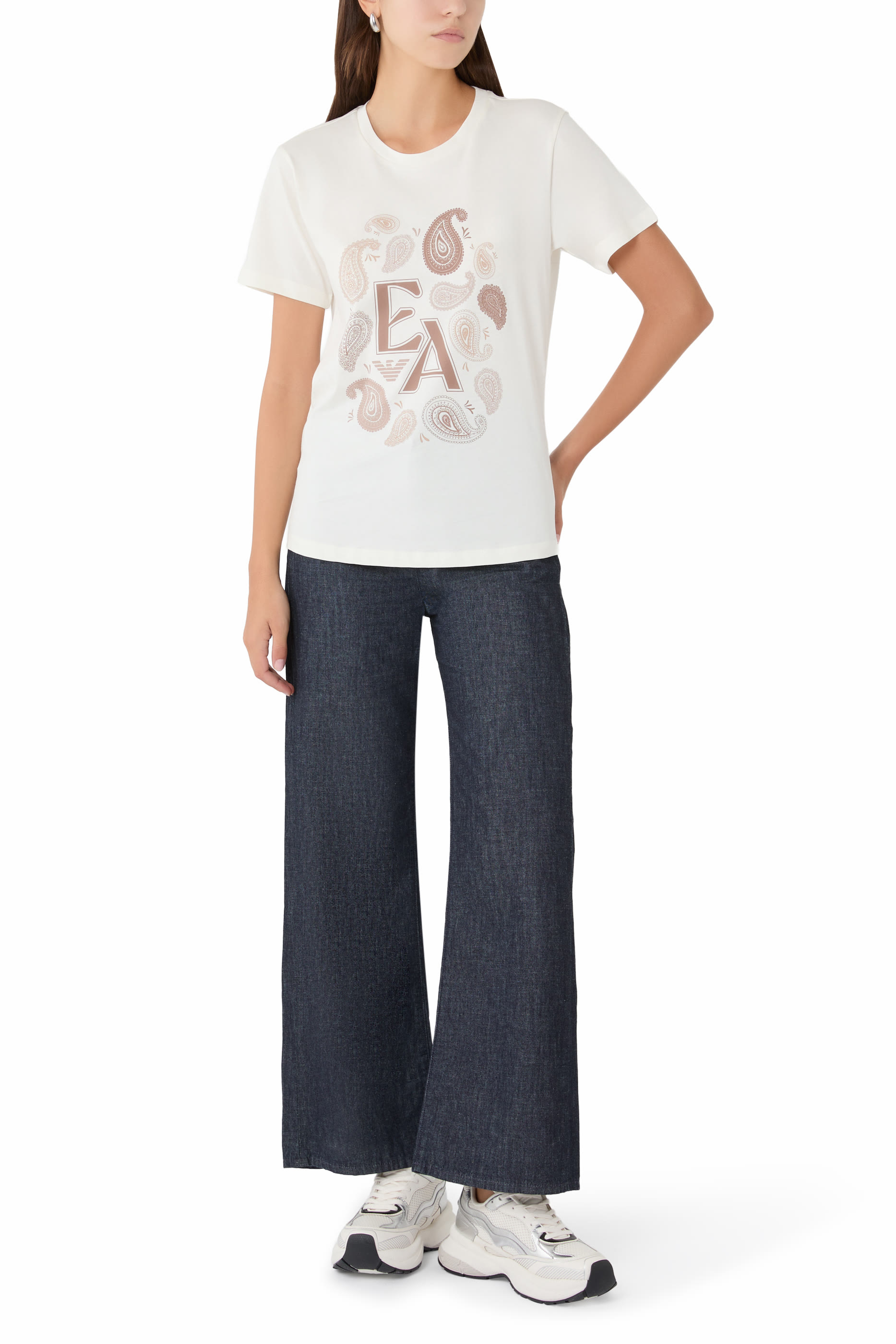 EA Logo Paisley T-Shirt