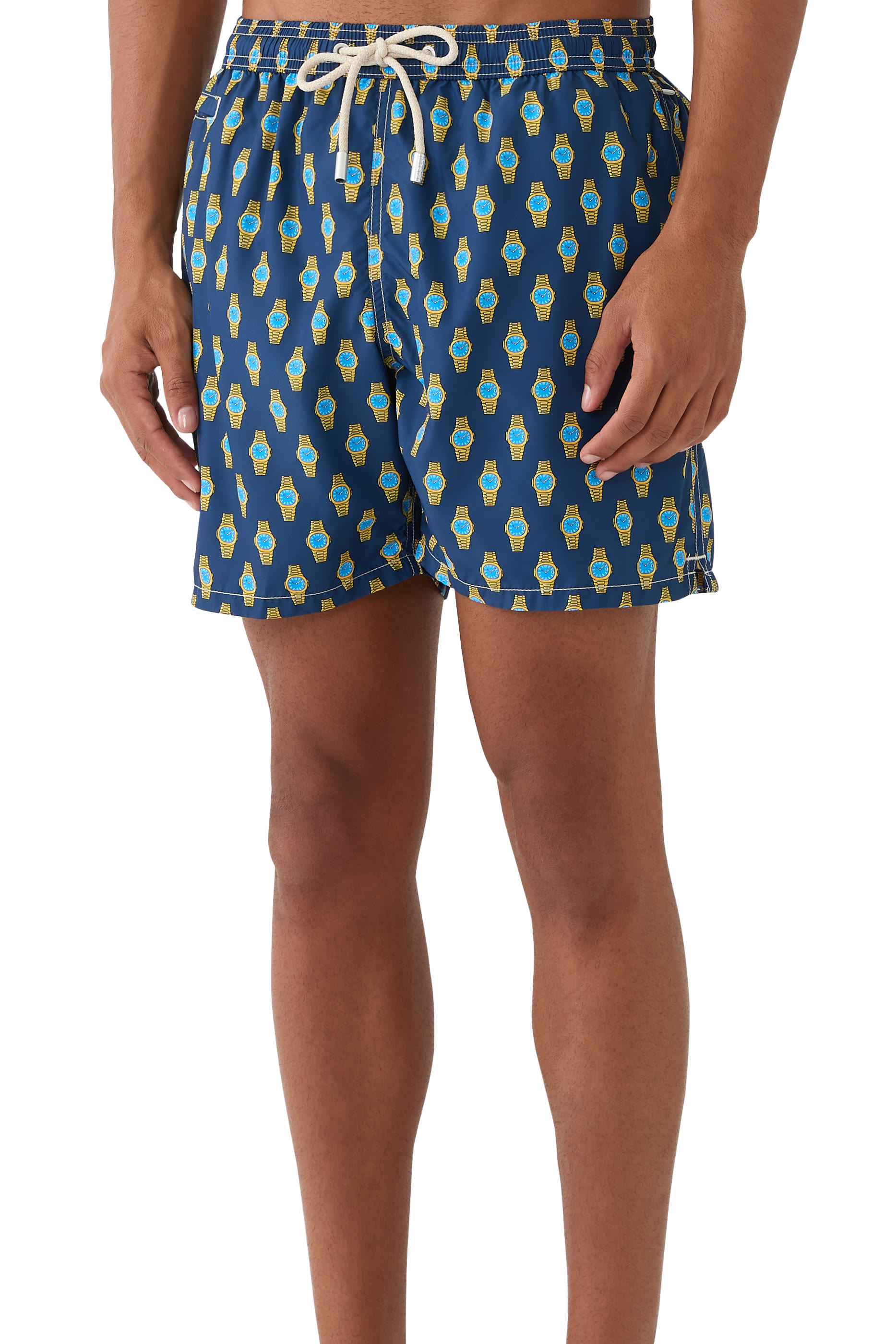 Watches Print Swim Shorts