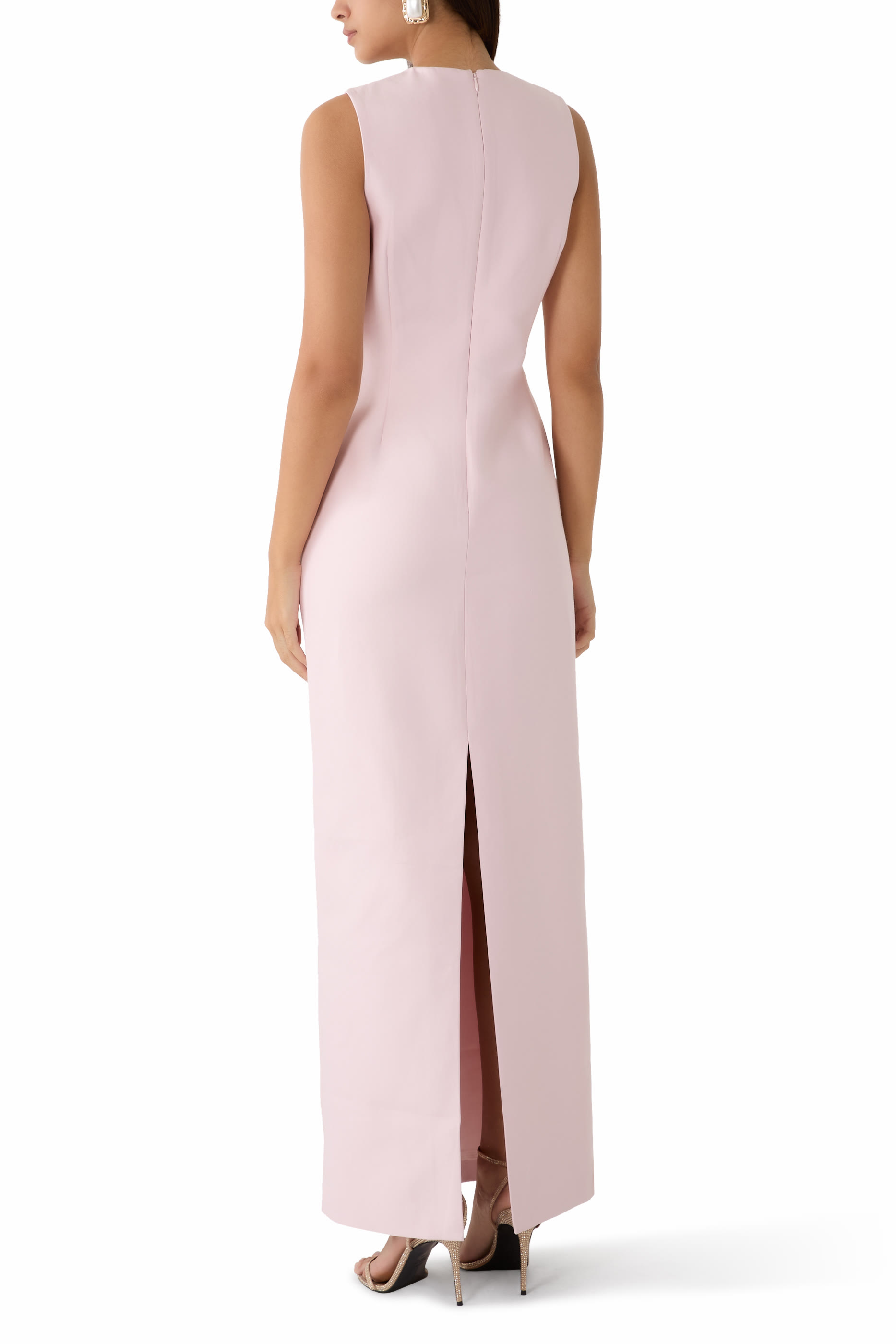 Otis Plunged Fitted Maxi Dress