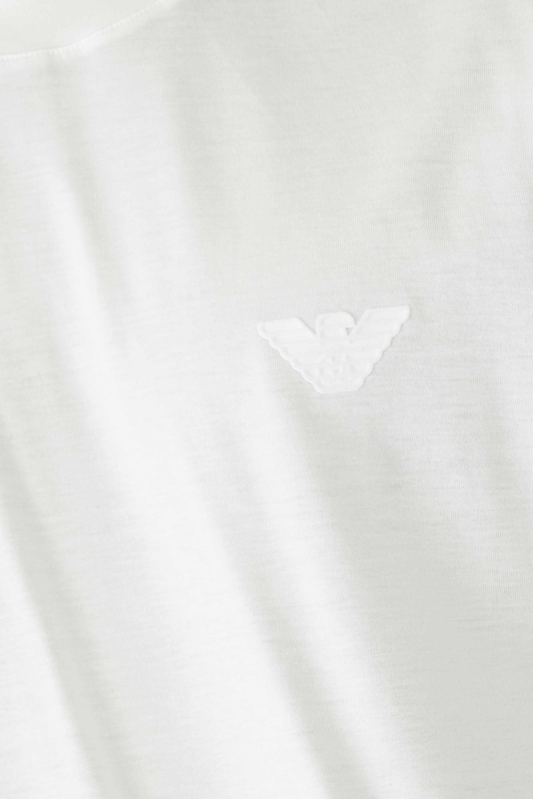 Jersey T-shirt with Flocked Logo