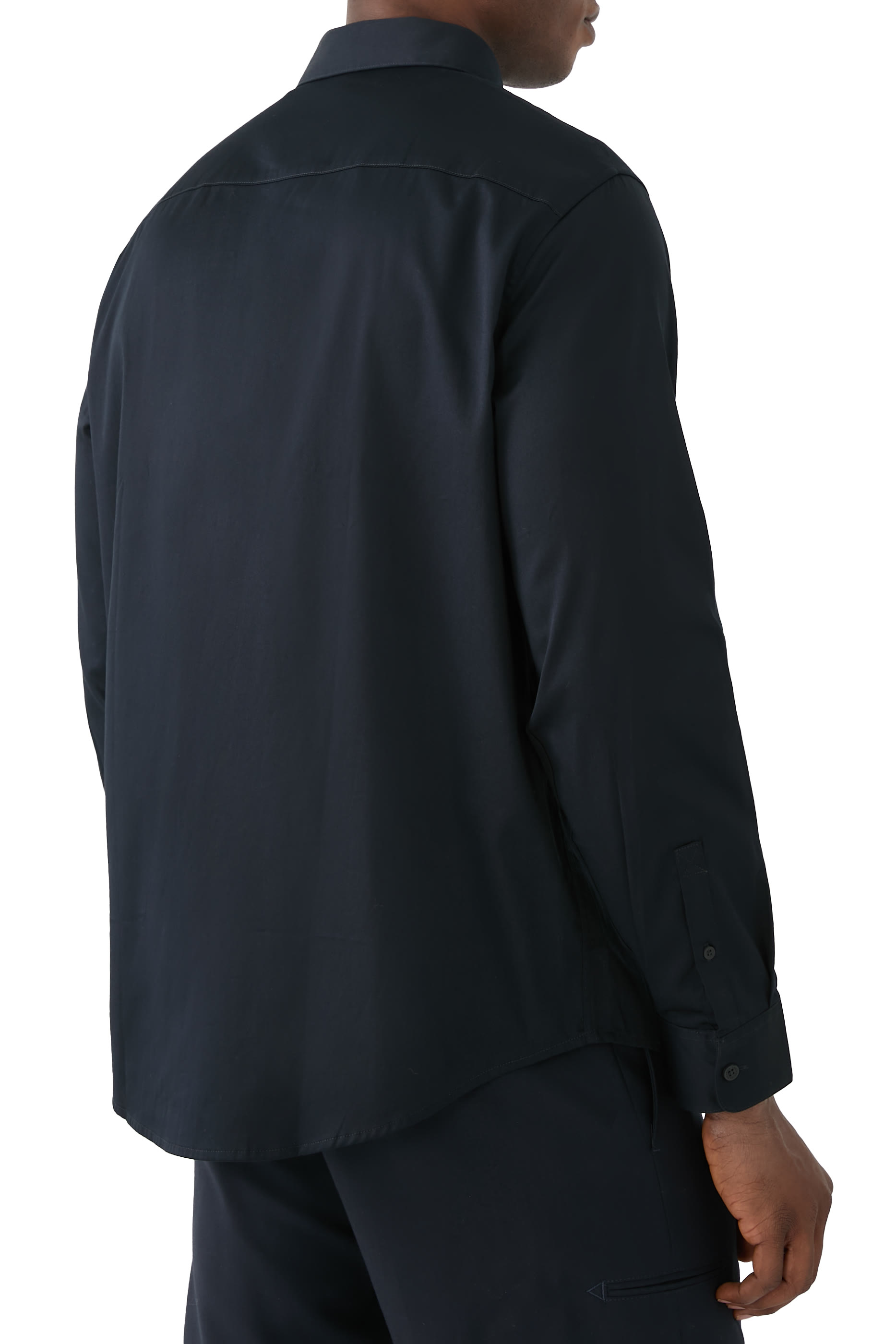 ASV Regular Fit Stretch Cotton Jersey Shirt