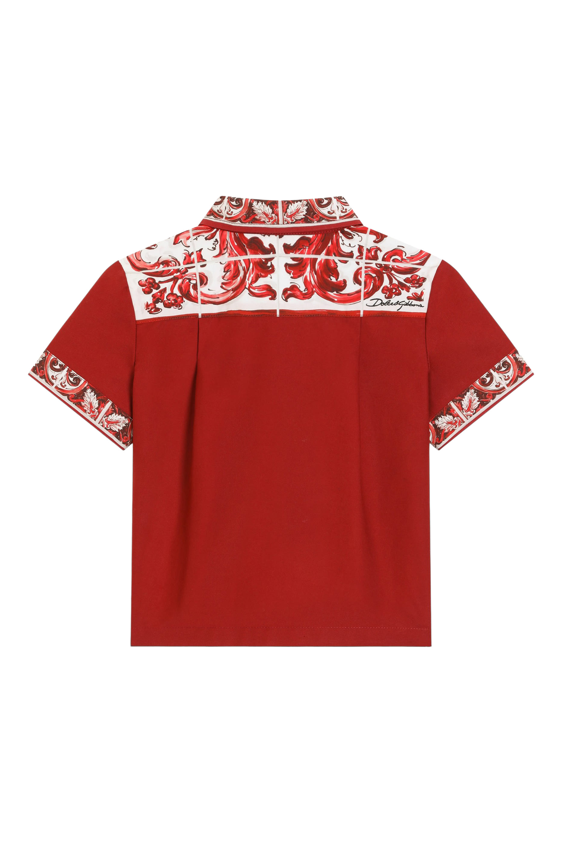 Kids Majolica-Print Shirt