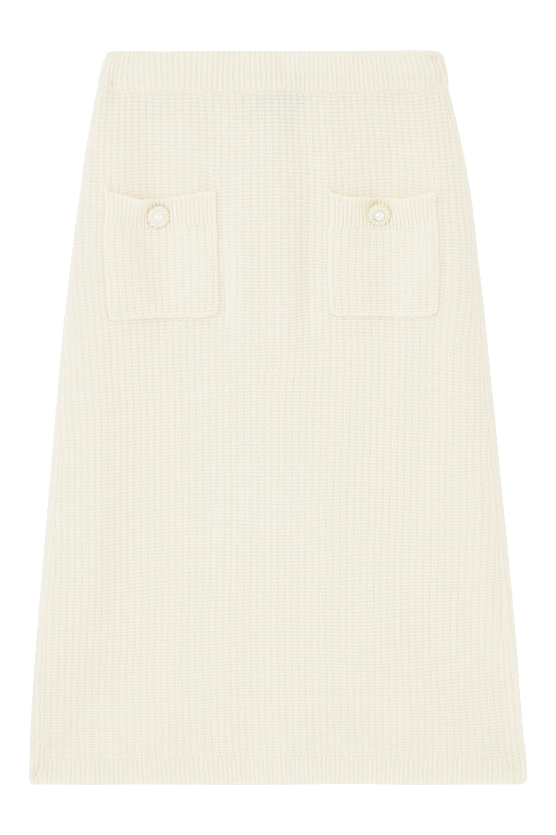 Embellished Jacquard Skirt