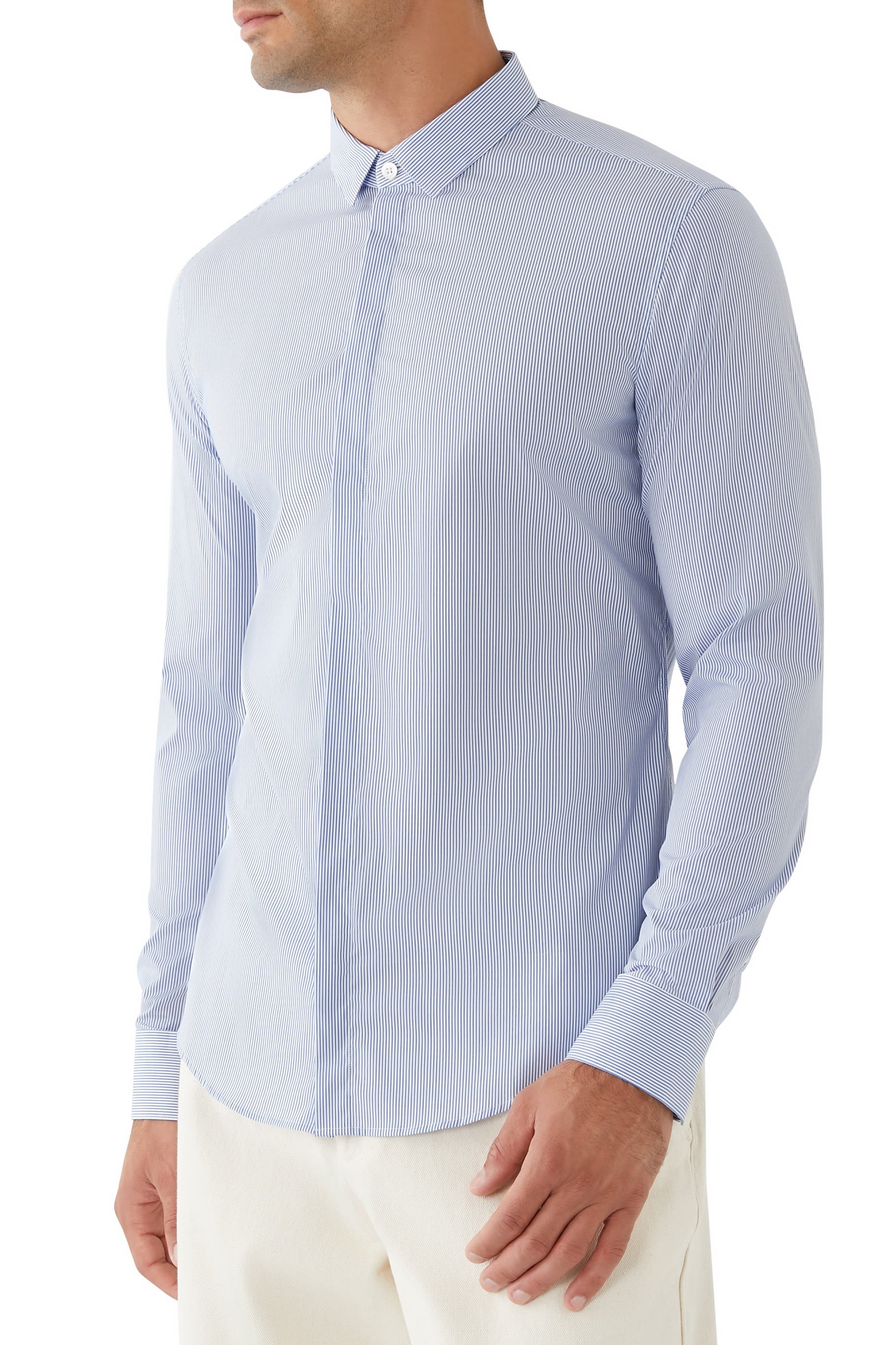 Striped Long-Sleeved T-Shirt