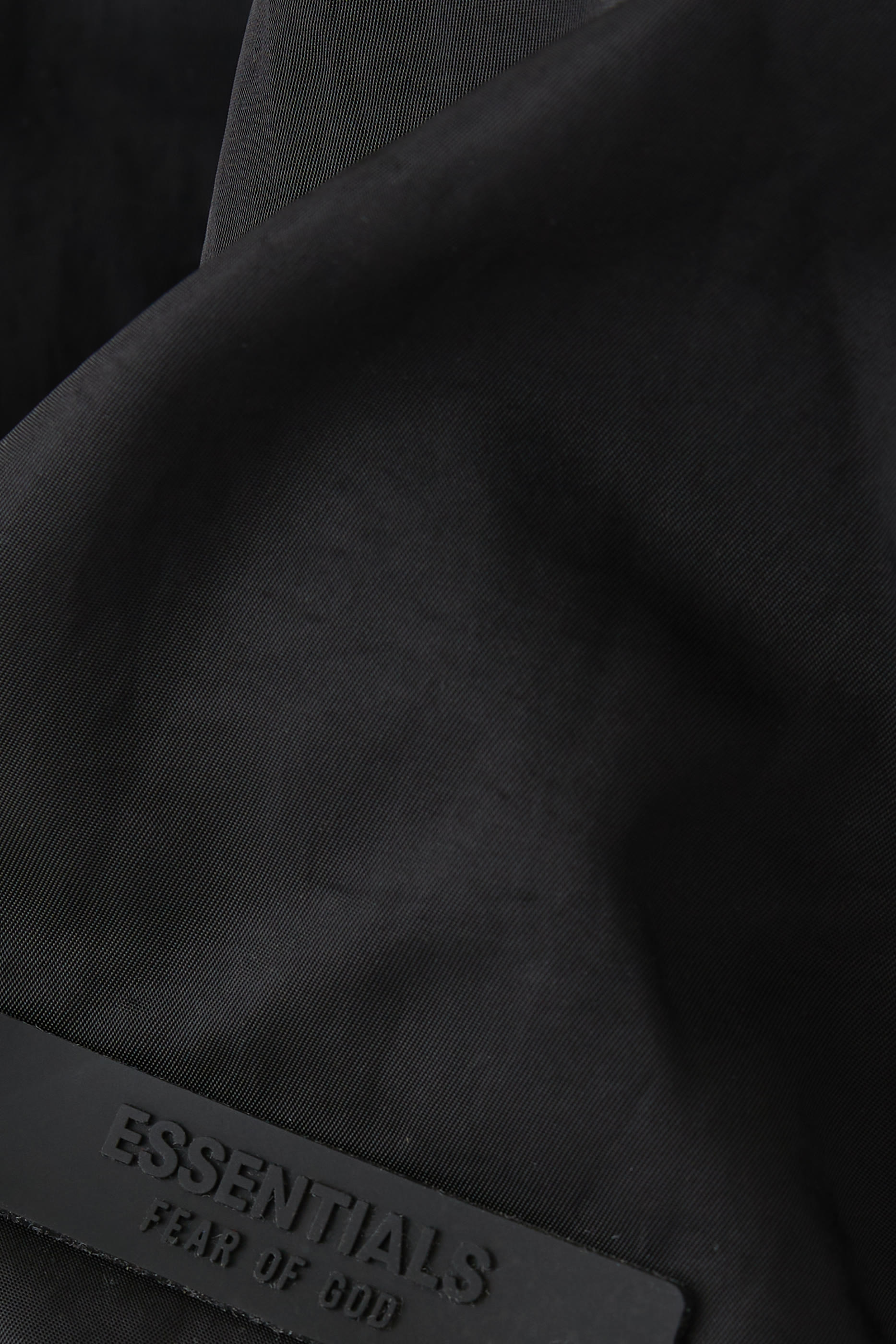 Textured Nylon Hooded Bomber