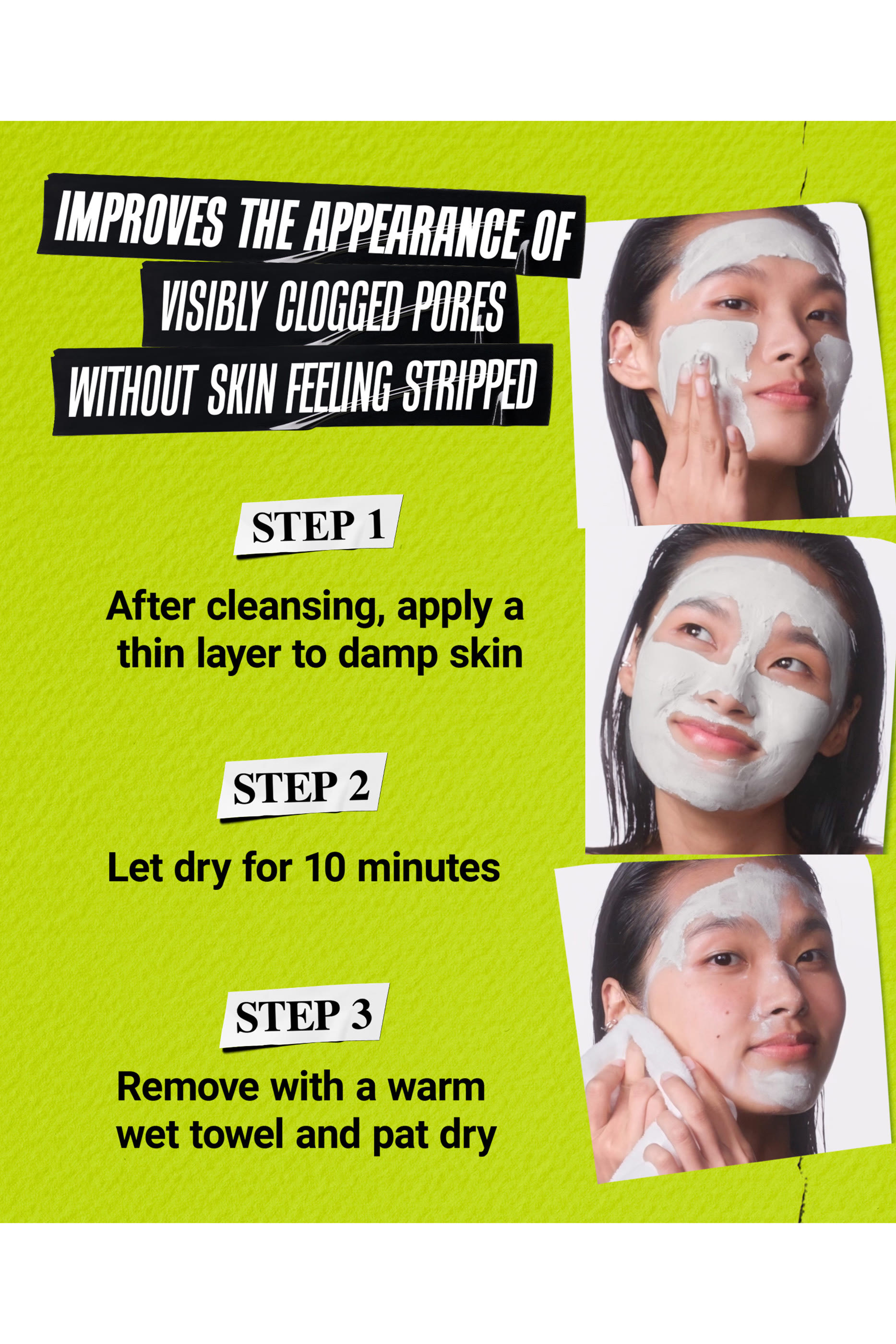 Rare Earth Pore-Minimizing Clay Mask