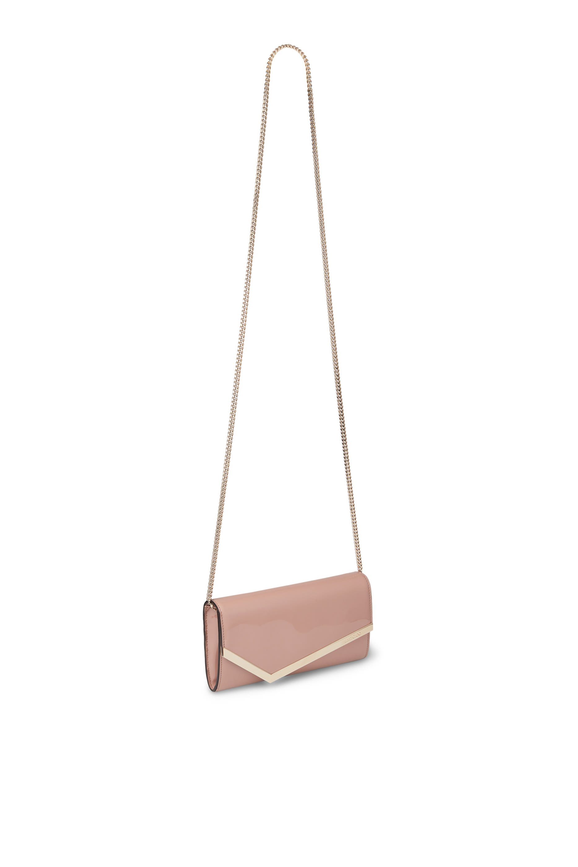 Emmie Patent Leather Clutch