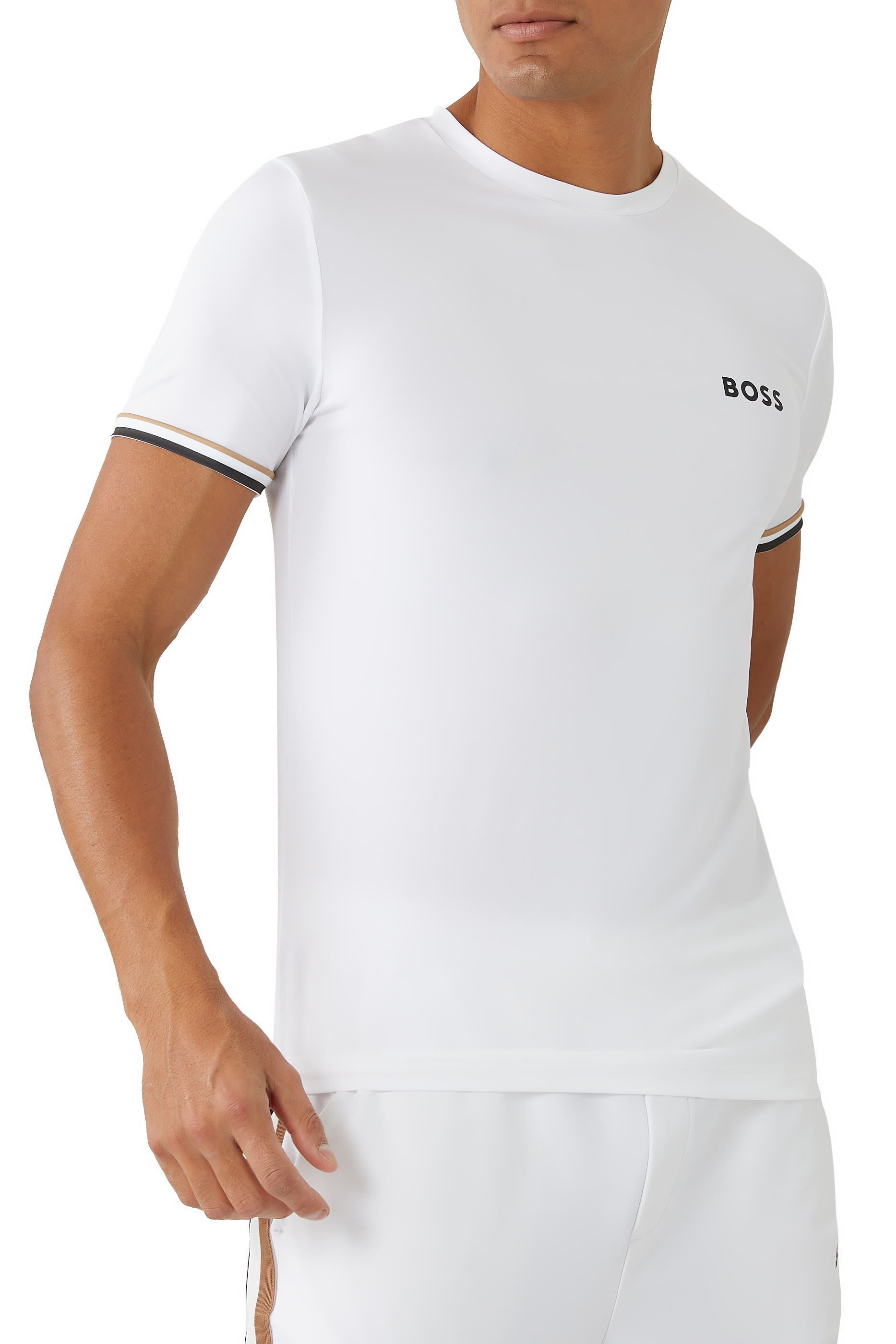Matteo Berrettini Signature Stripe Logo T-Shirt