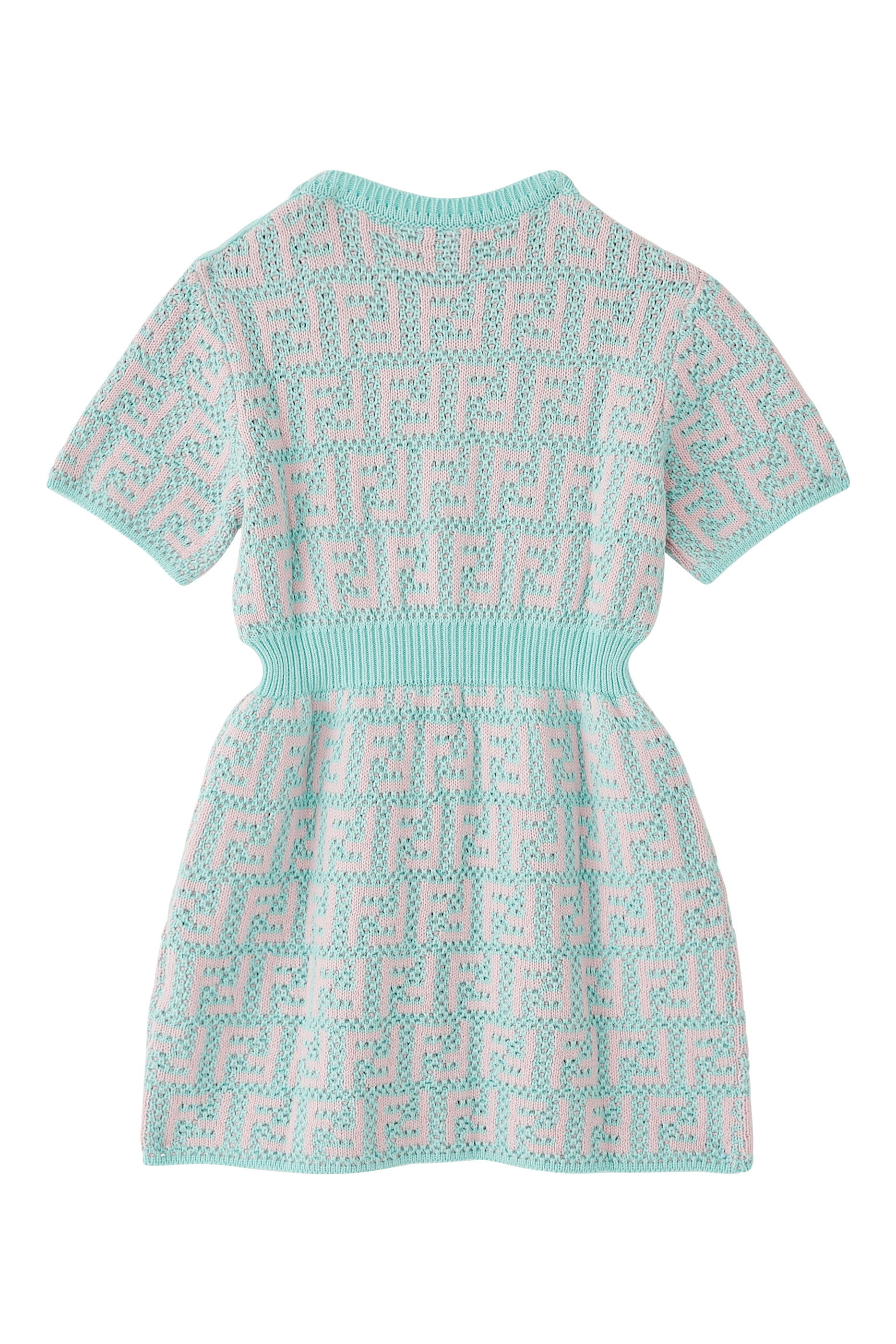 Kids Monogram Knit Dress