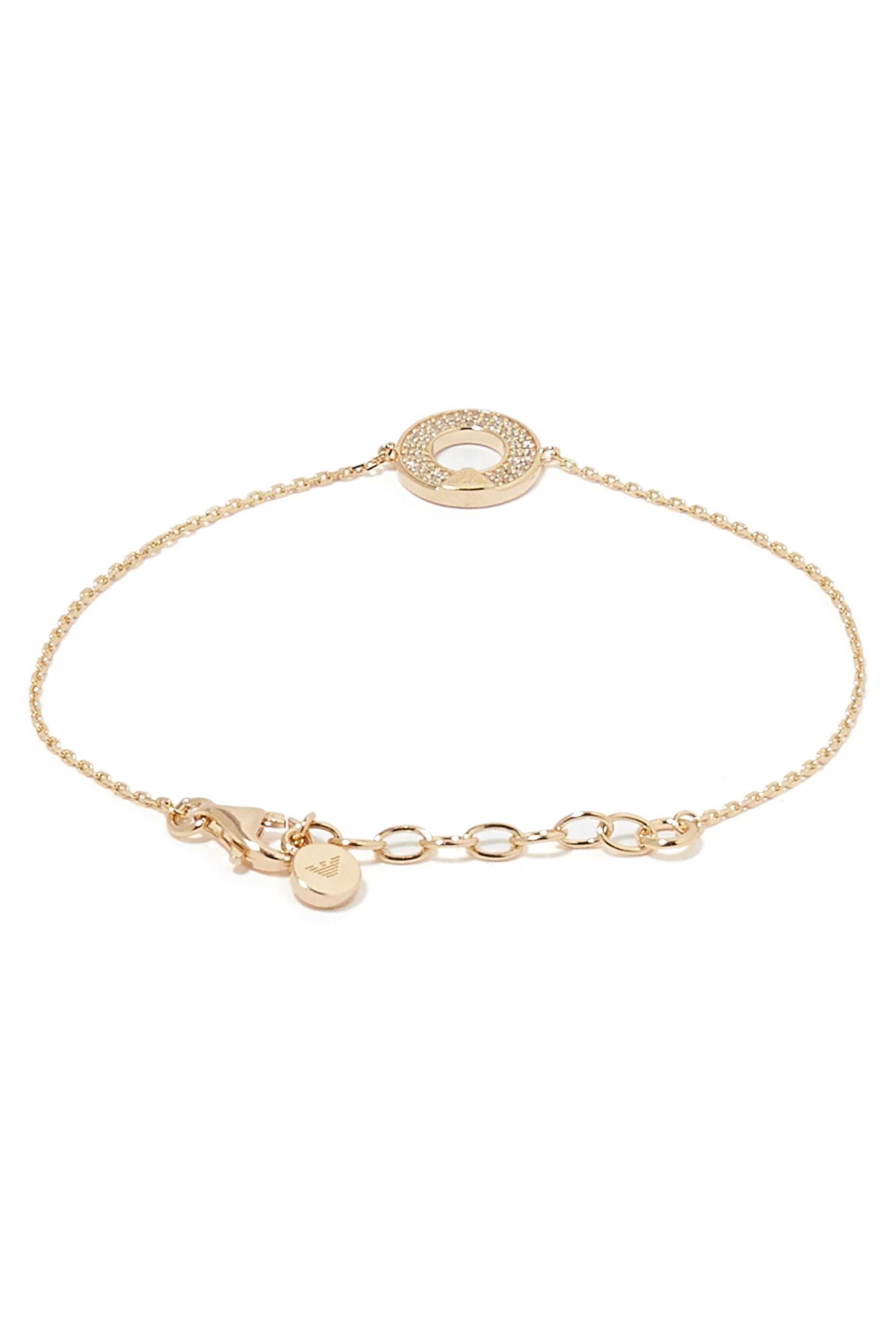 Eagle Circle Pendant Bracelet