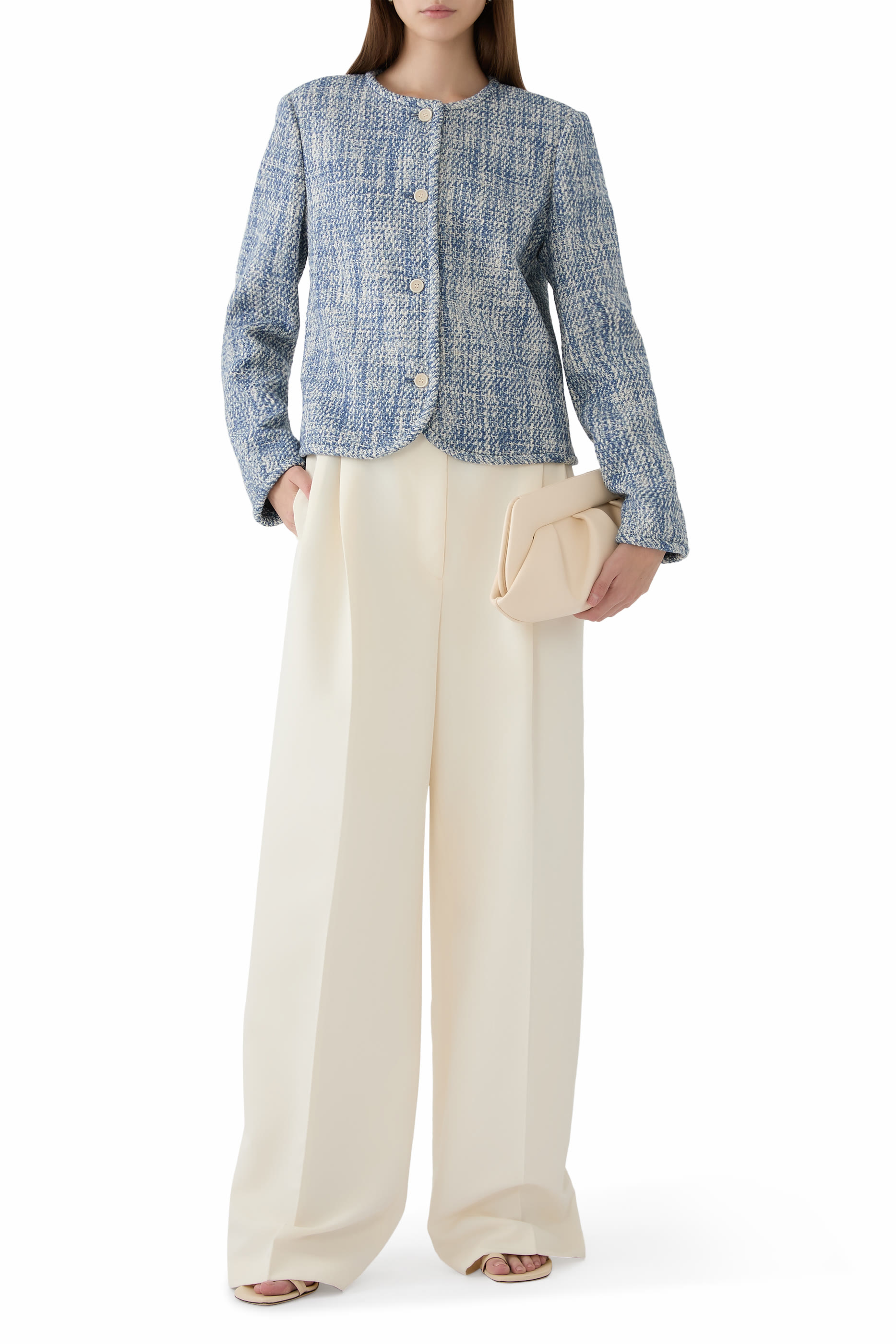 Cardigan Jacket in Tweed