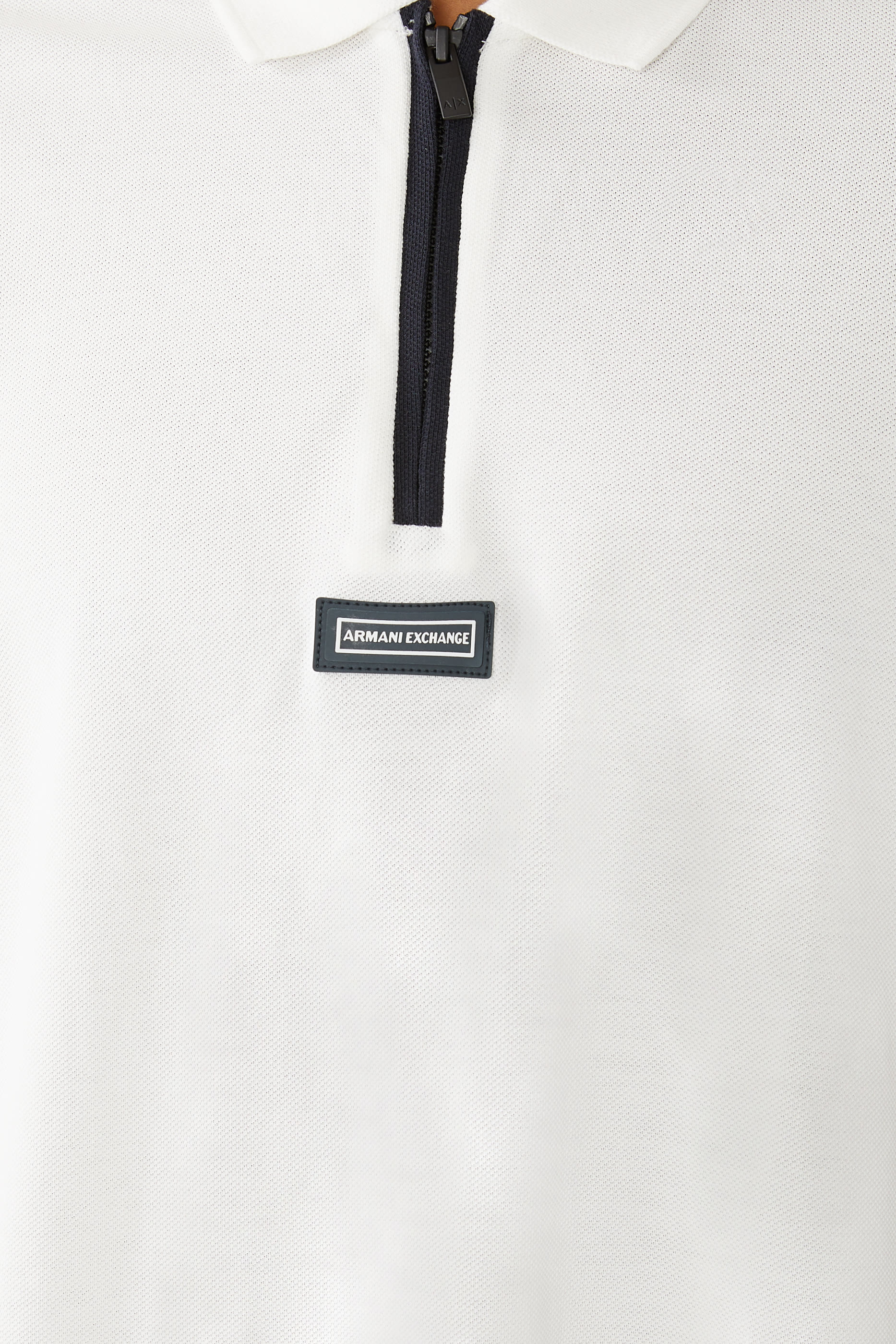 Regular Fit Polo with Zip