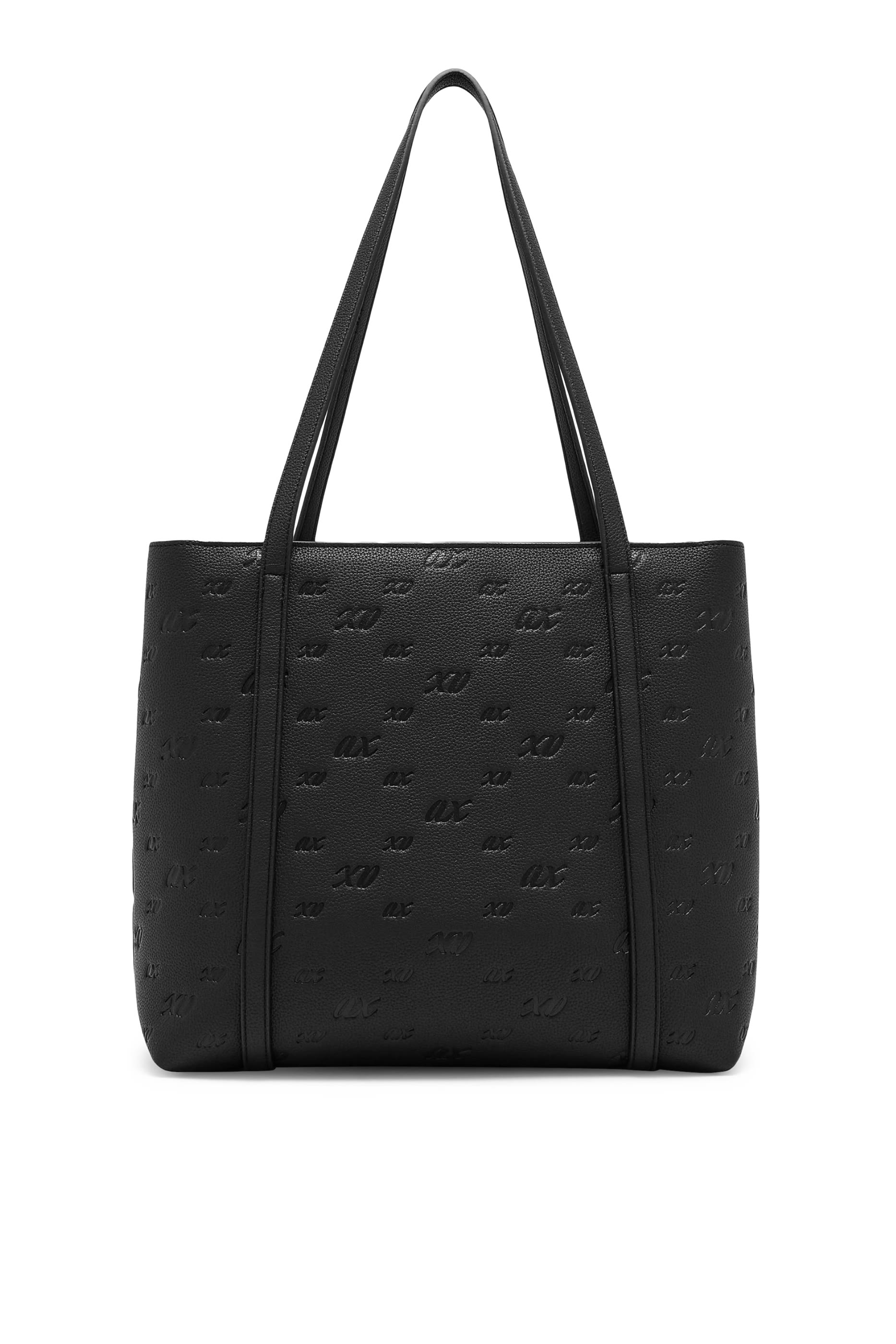 Embossed Logo Shopping Bag