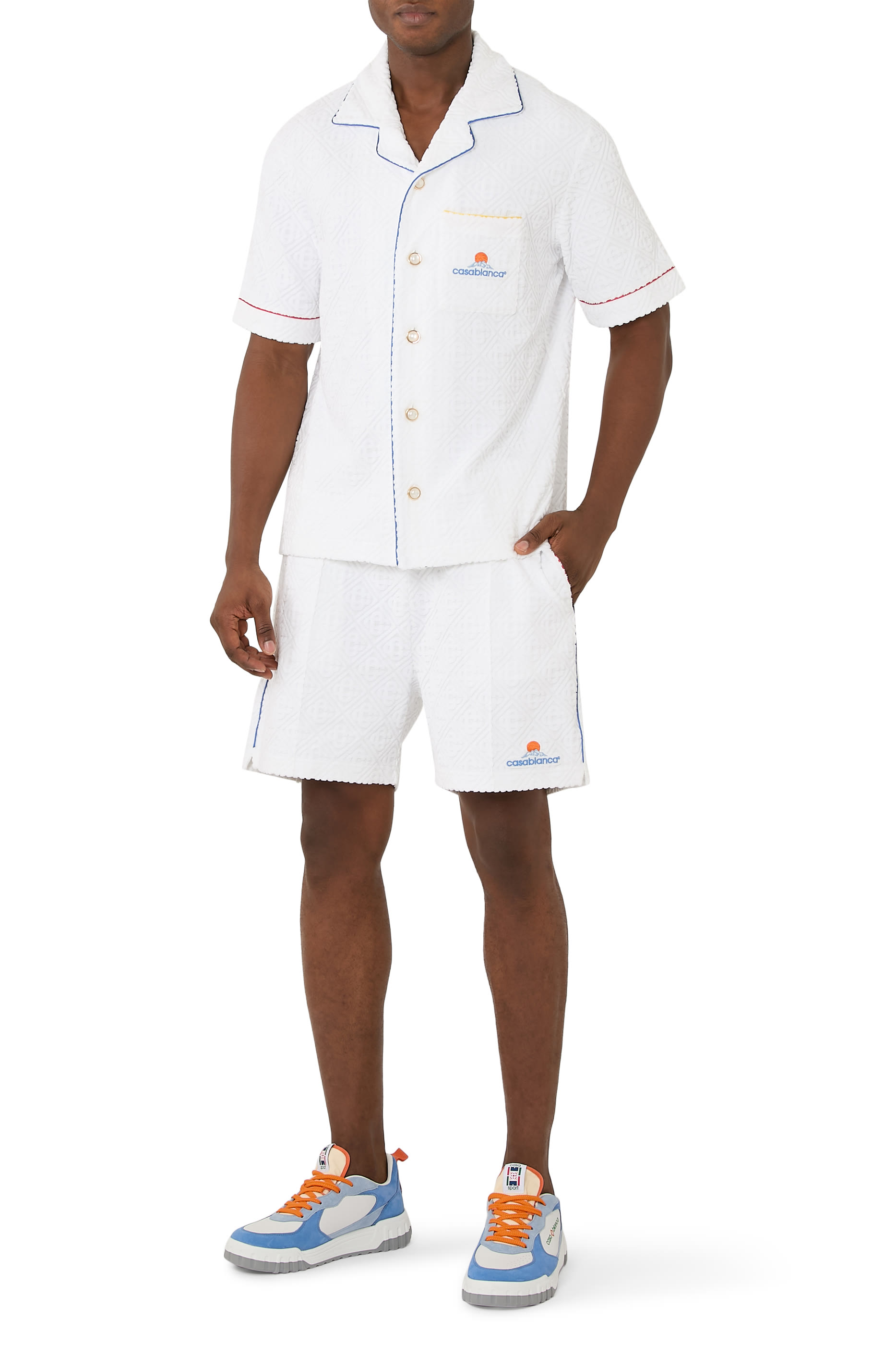 Monogram Jacquard Towelling Shorts