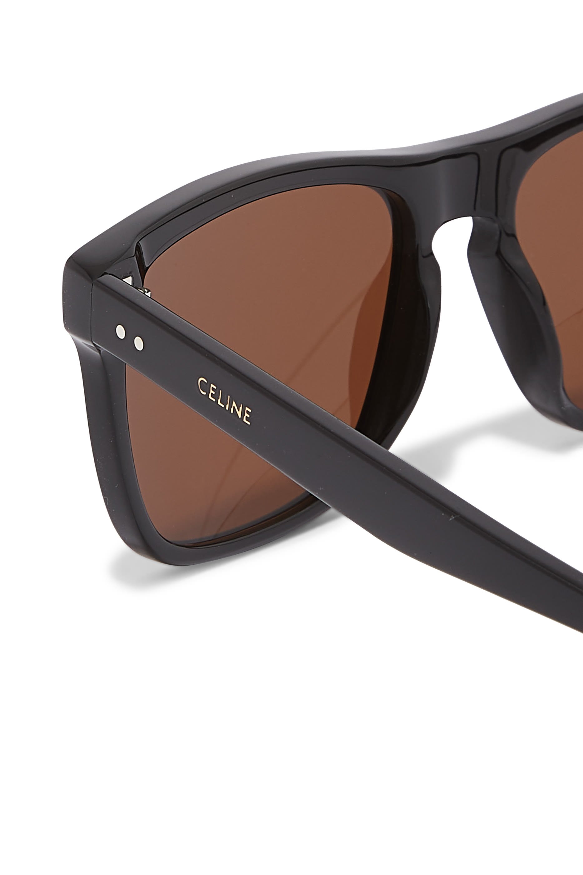 Shiny D Frame Sunglasses