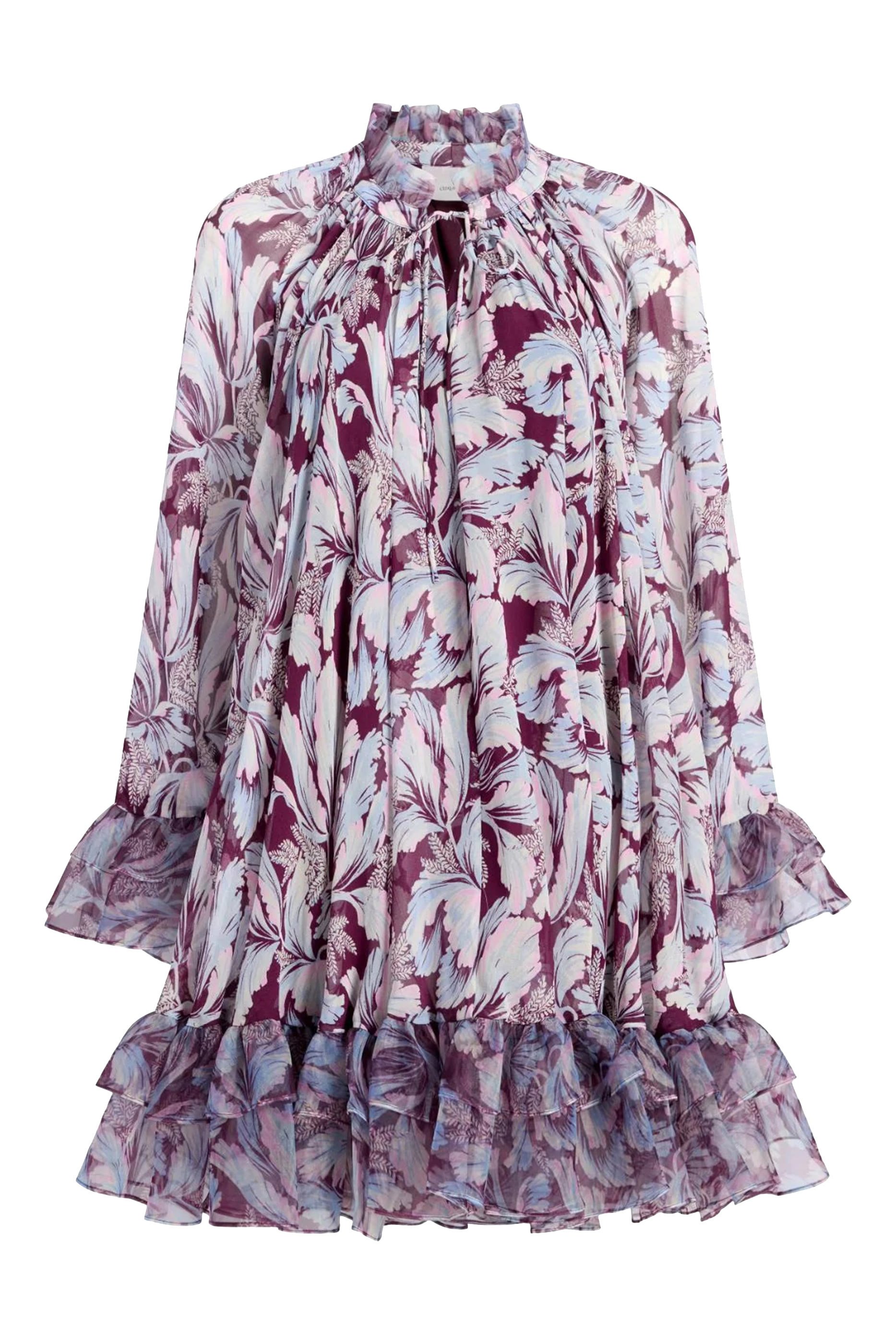 Lyra Multi-Tulip Mini Dress