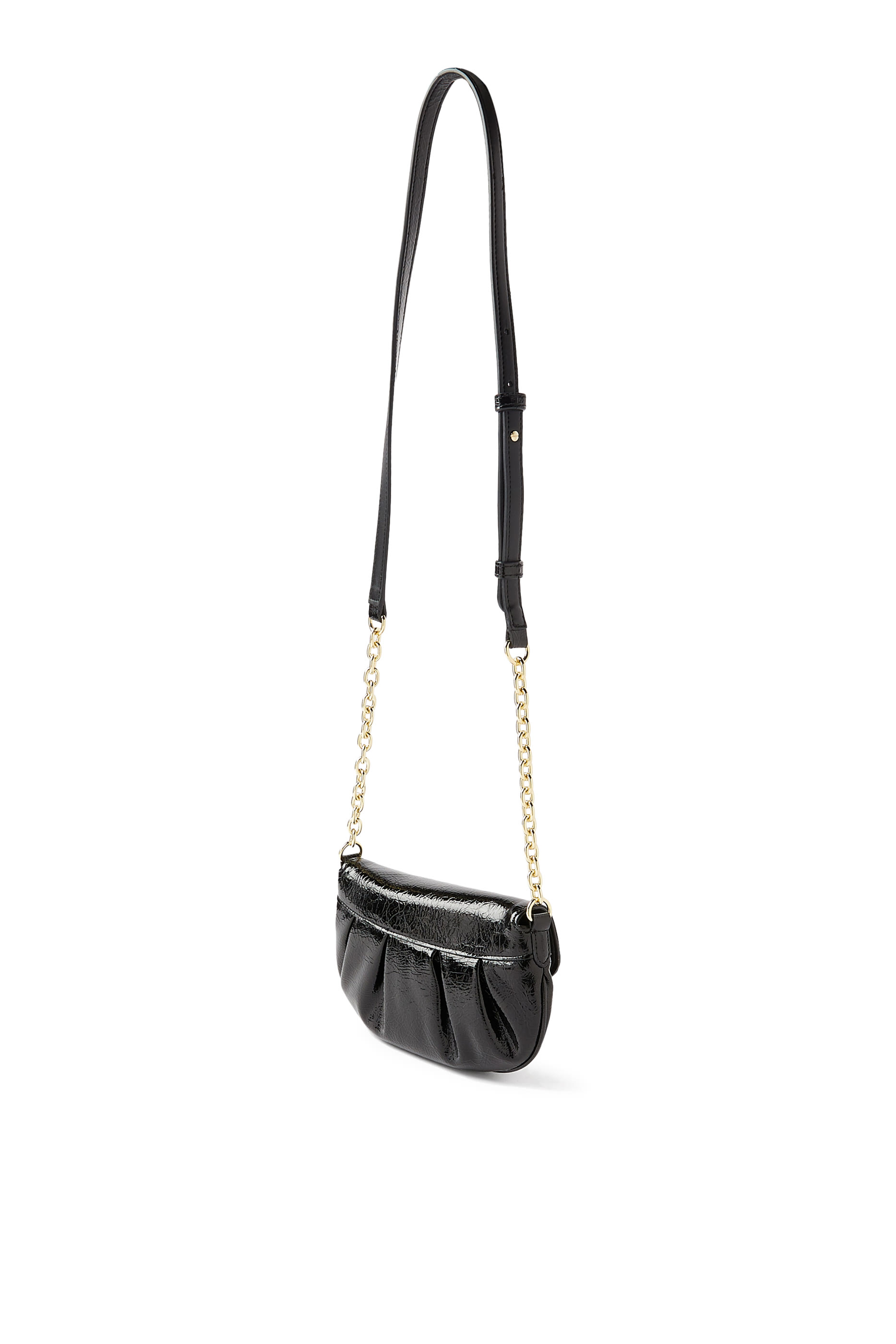 Paige AX Logo Chain Mini Crossbody Bag