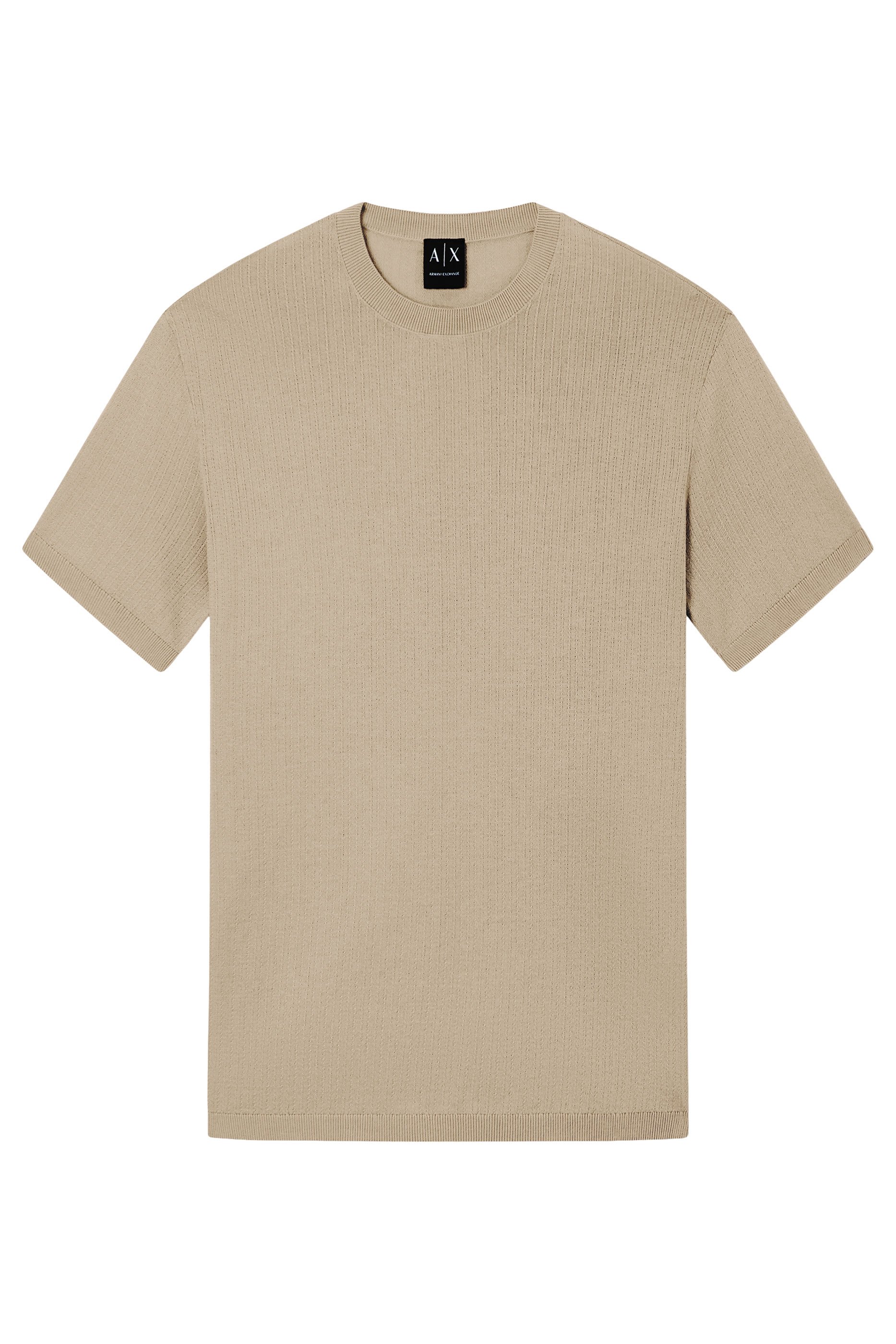 Ribbed Cotton Tricot Top