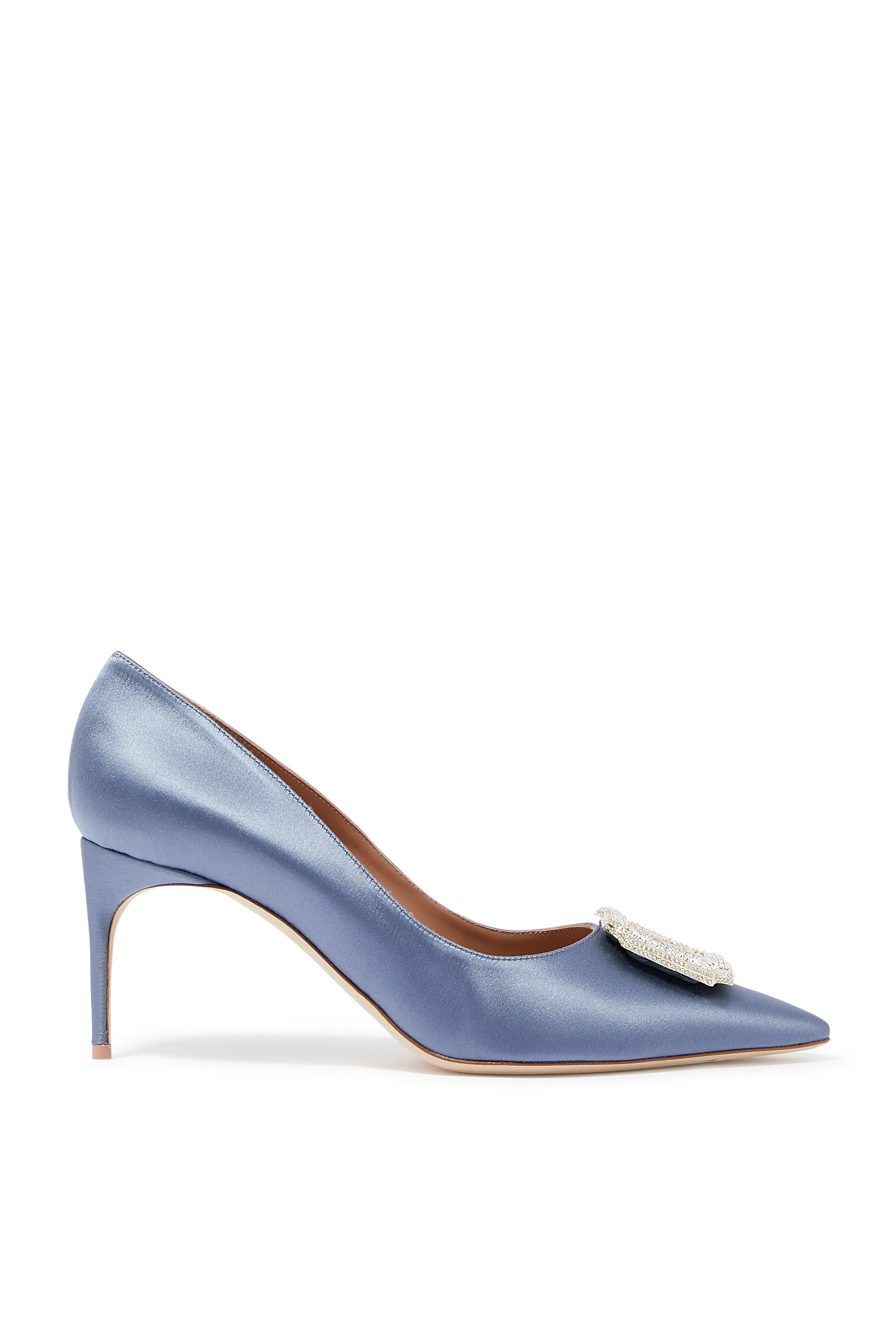 Monroe Satin 70 Slingback Pump