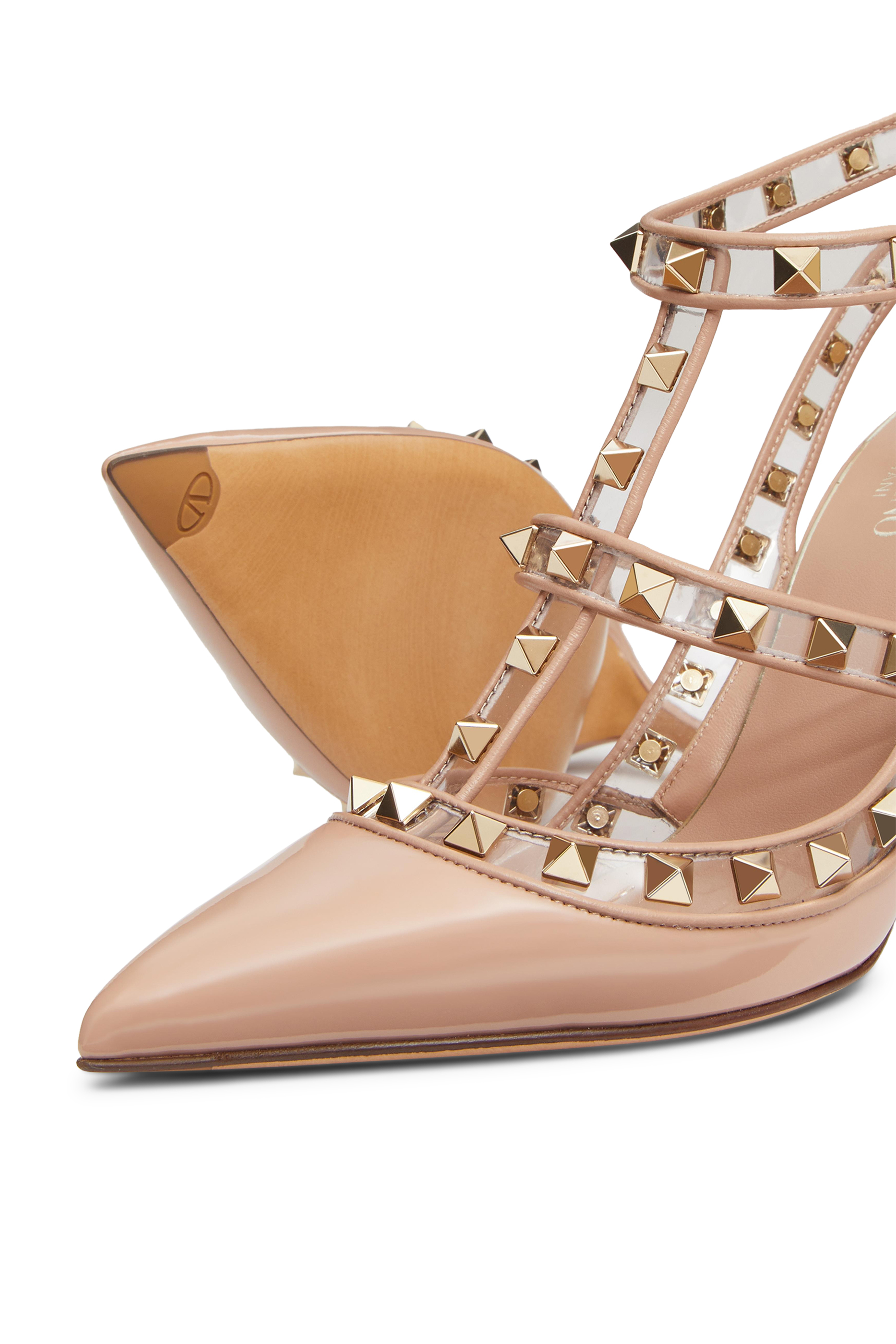  Rockstud 100 Patent Leather Pumps