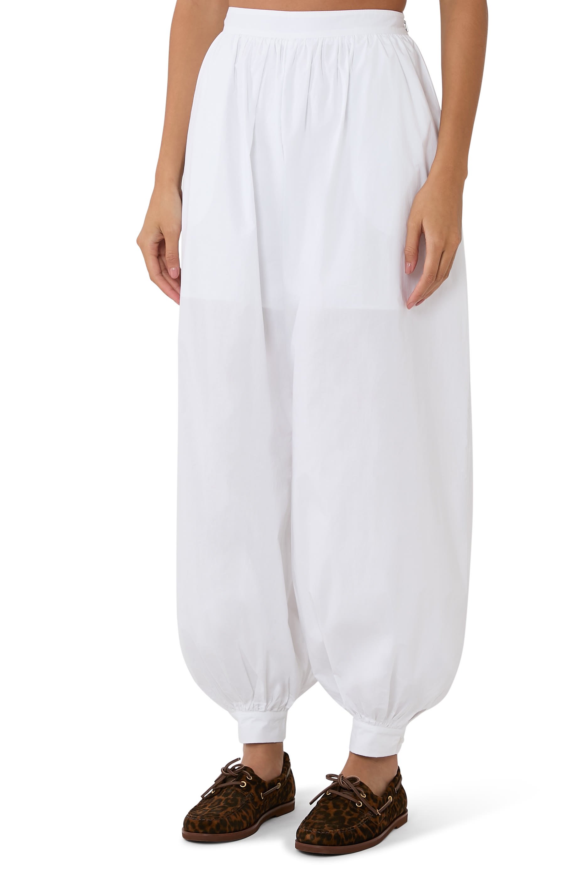 Balloon Pleated Pants 