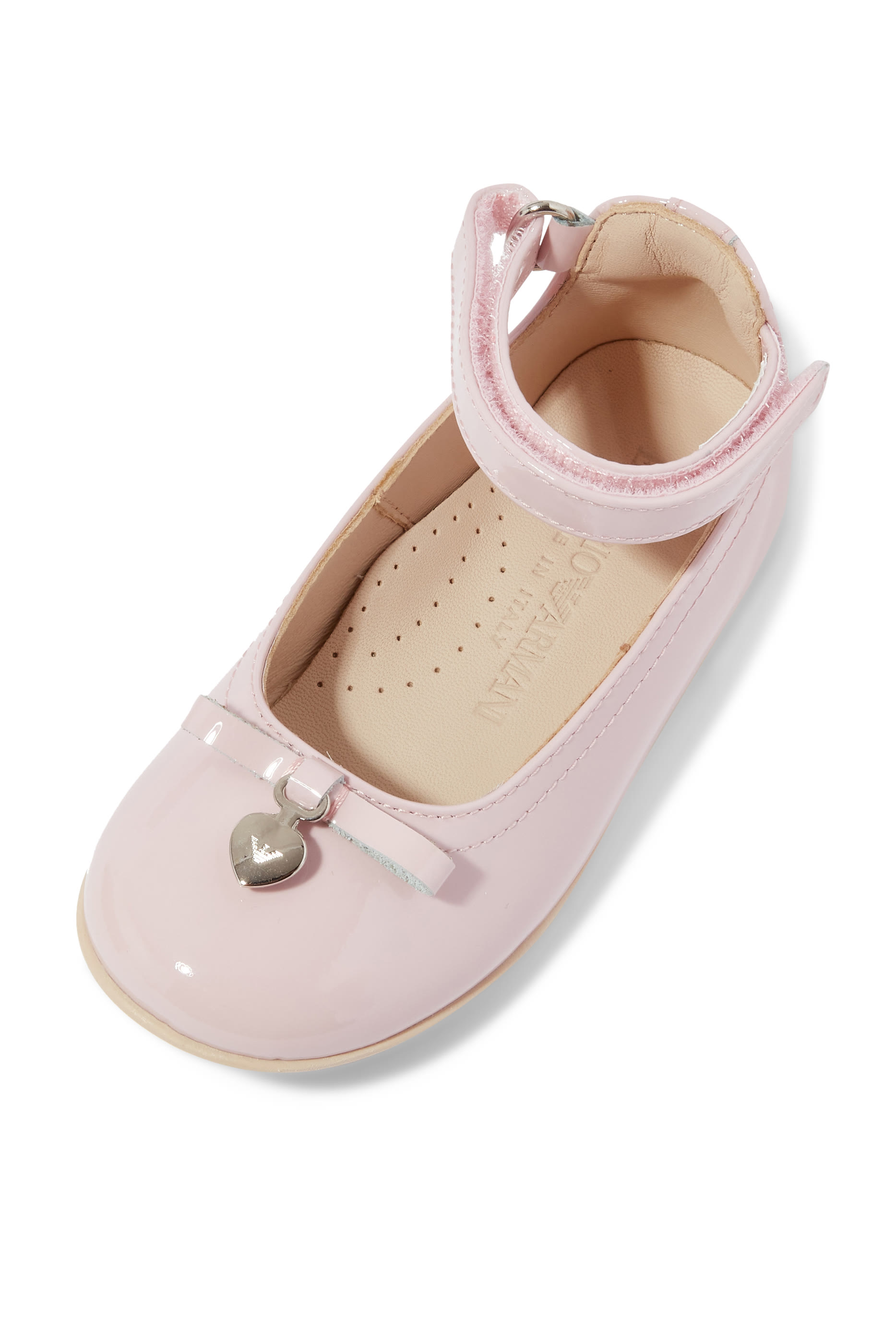 Kids Bow & Charm Ballerina Flats