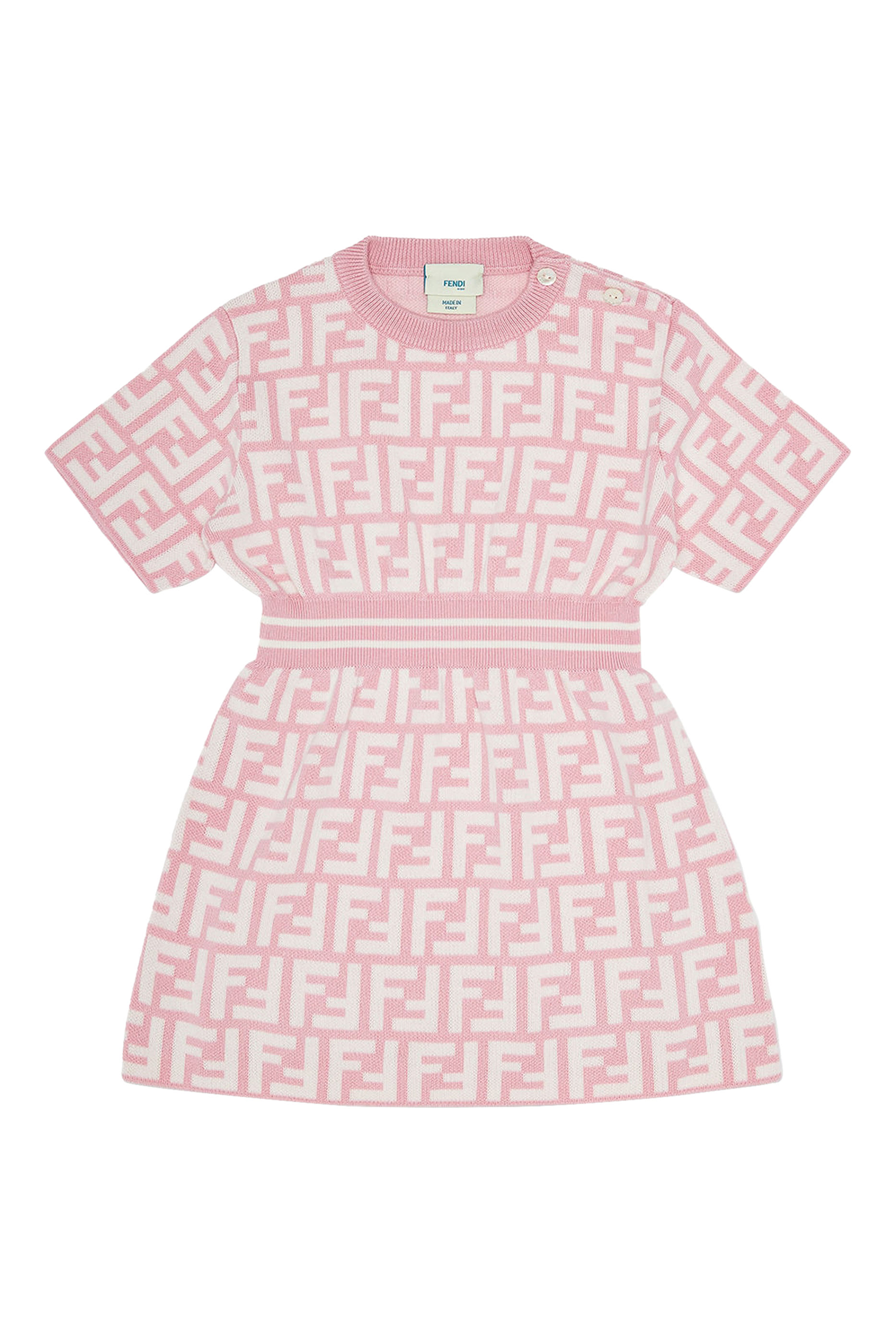 Kids Logo Cotton Jersey Dress