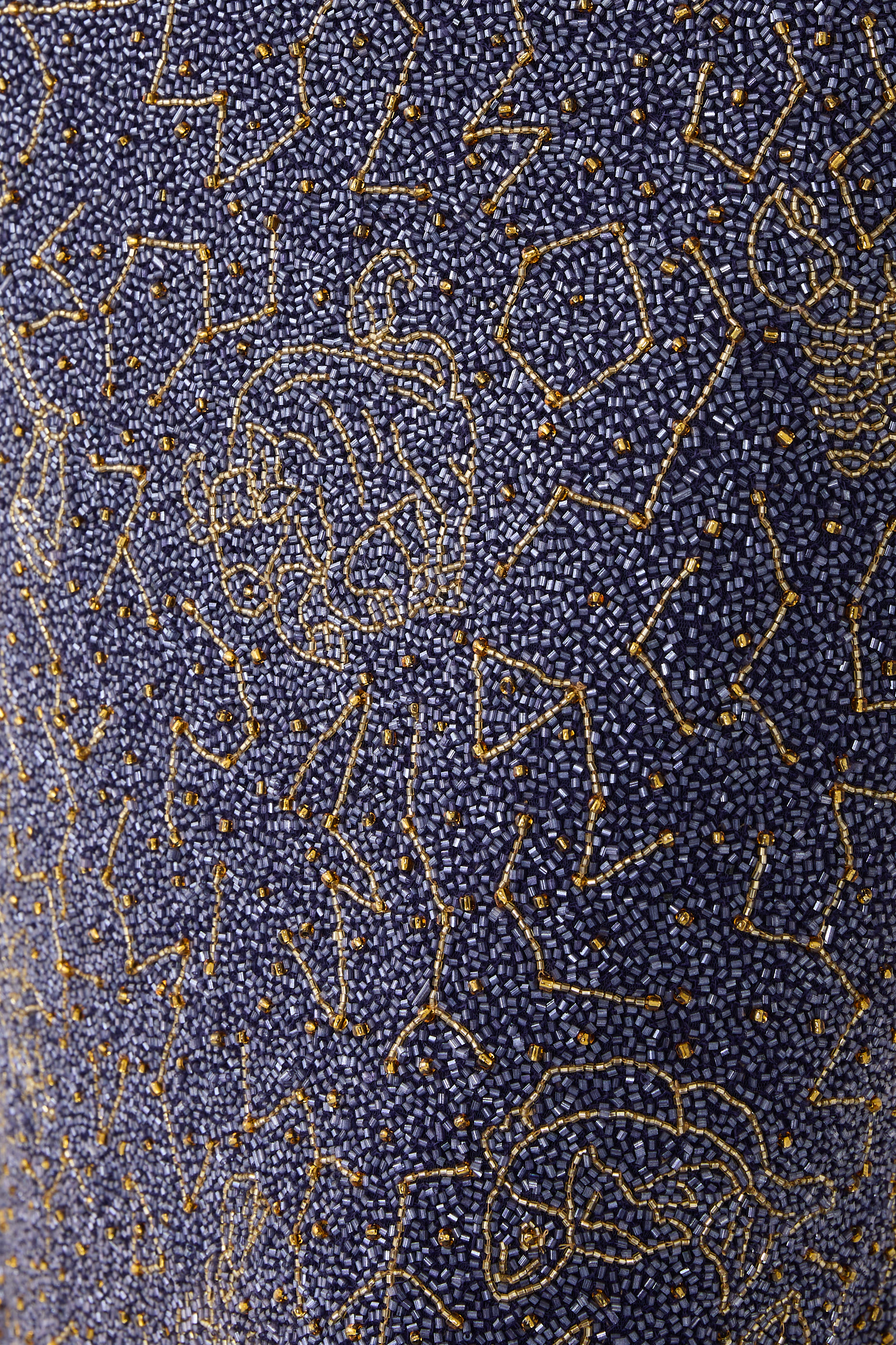 Zodiac Beaded Maxi Skirt