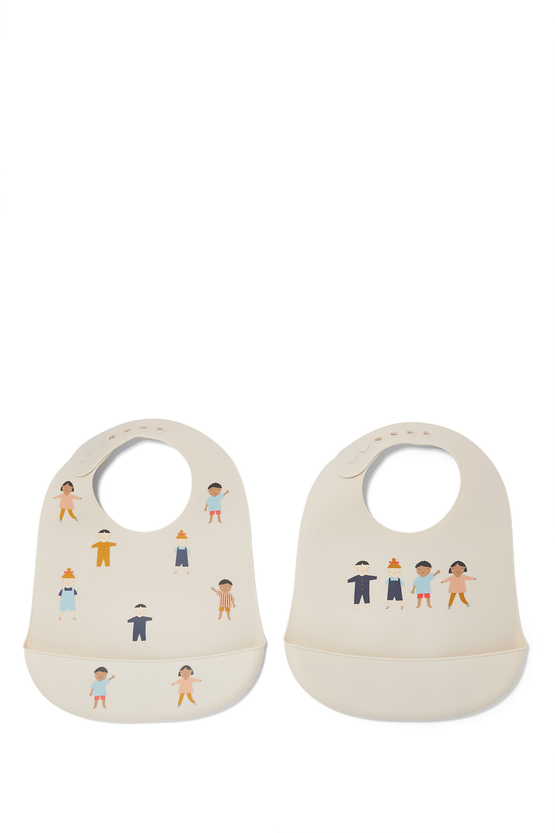 Tilda Silicone Bibs, Pack of 2