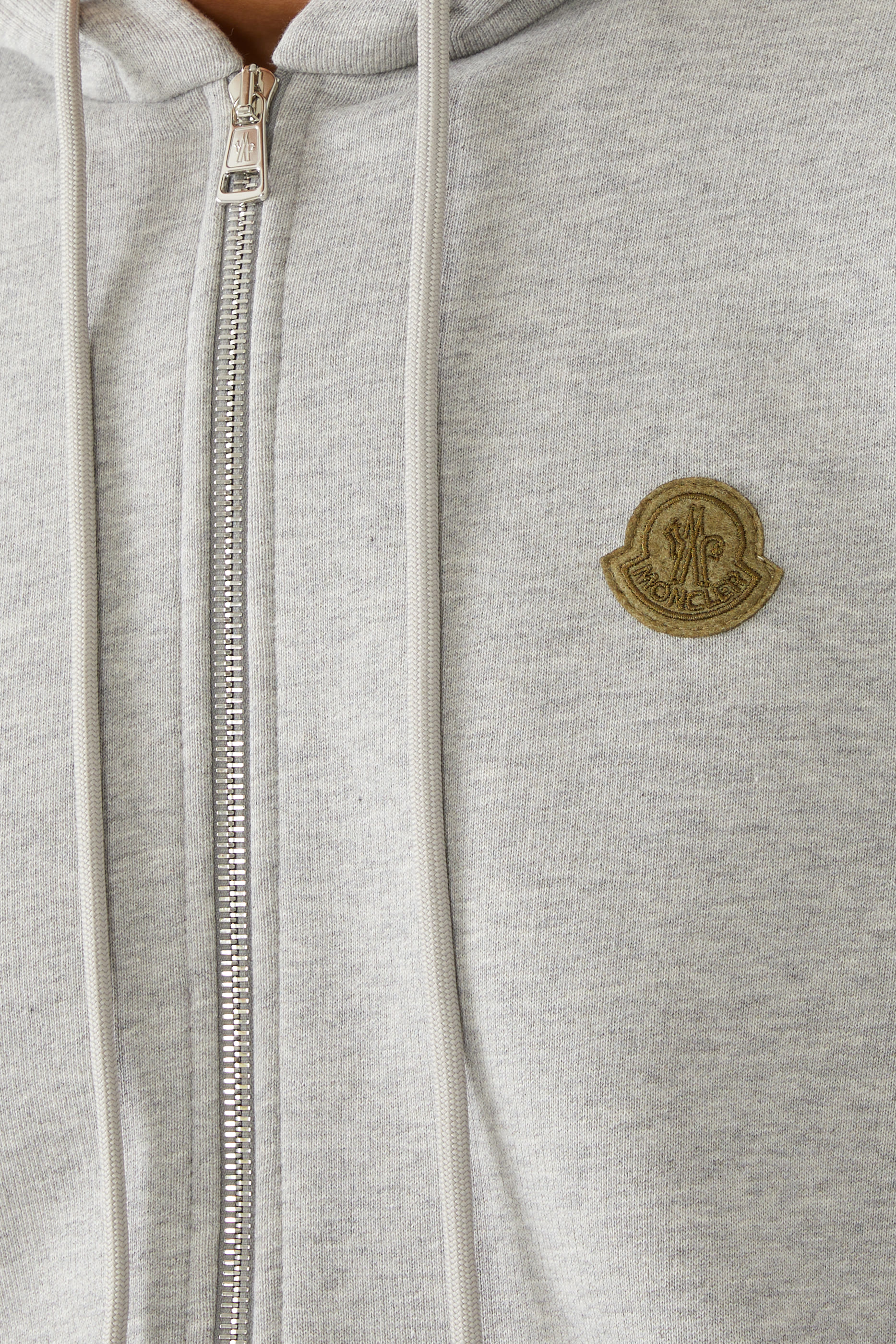 Logo Zip-Up Cardigan