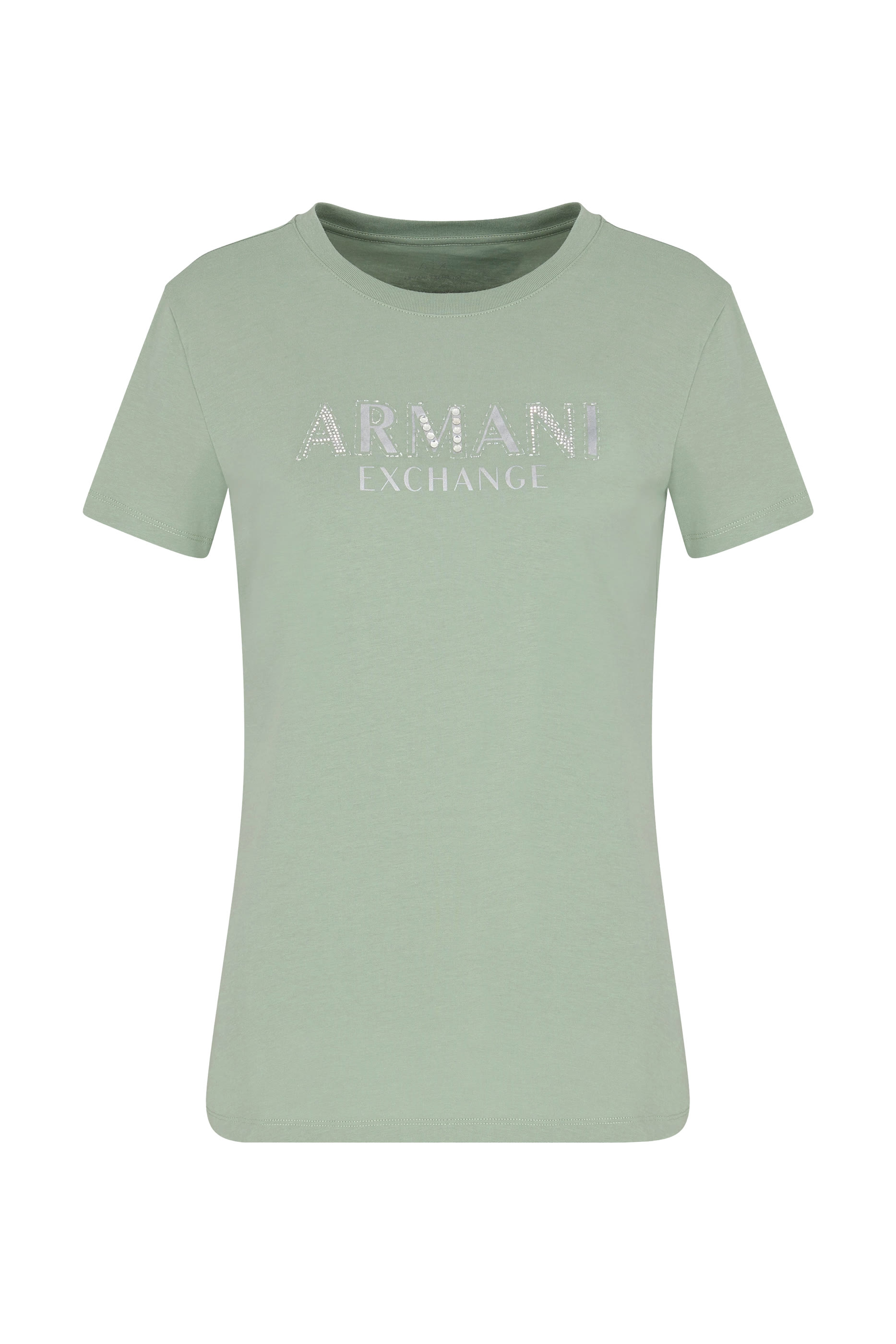 Grid AX Lettering Jersey T-Shirt