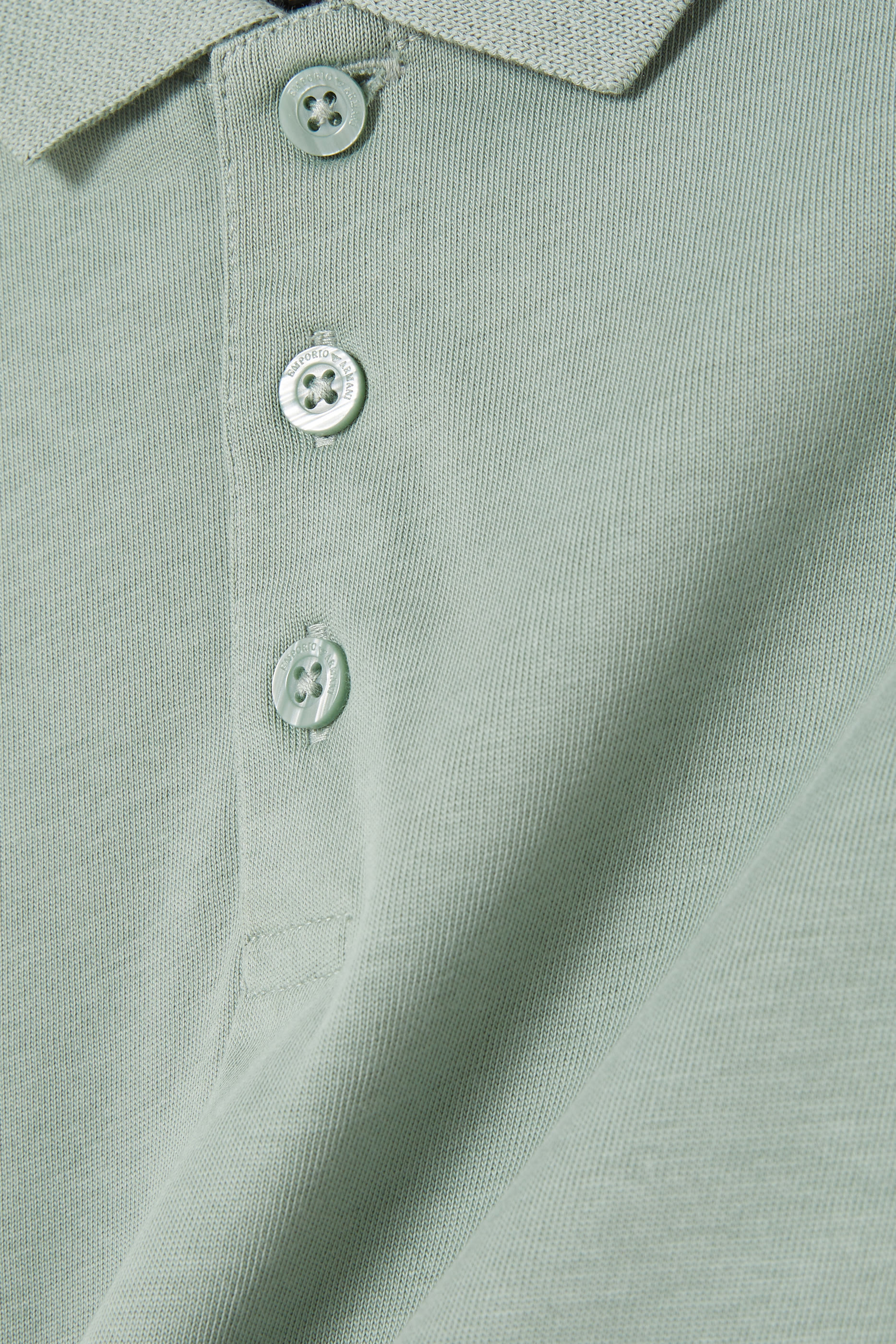 Kids Text Logo Long-Sleeve Polo Shirt 