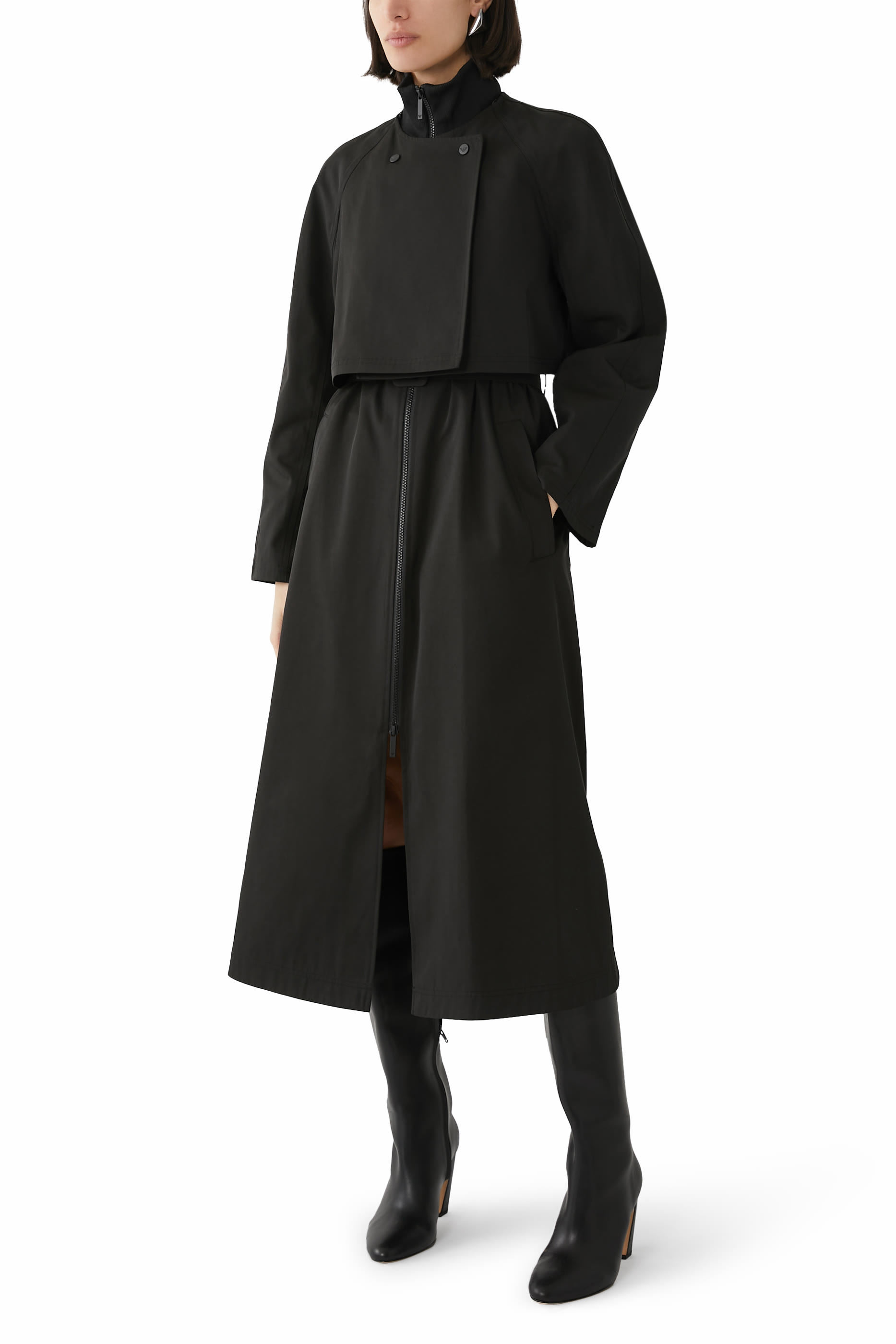 Two-in-One Trench Coat